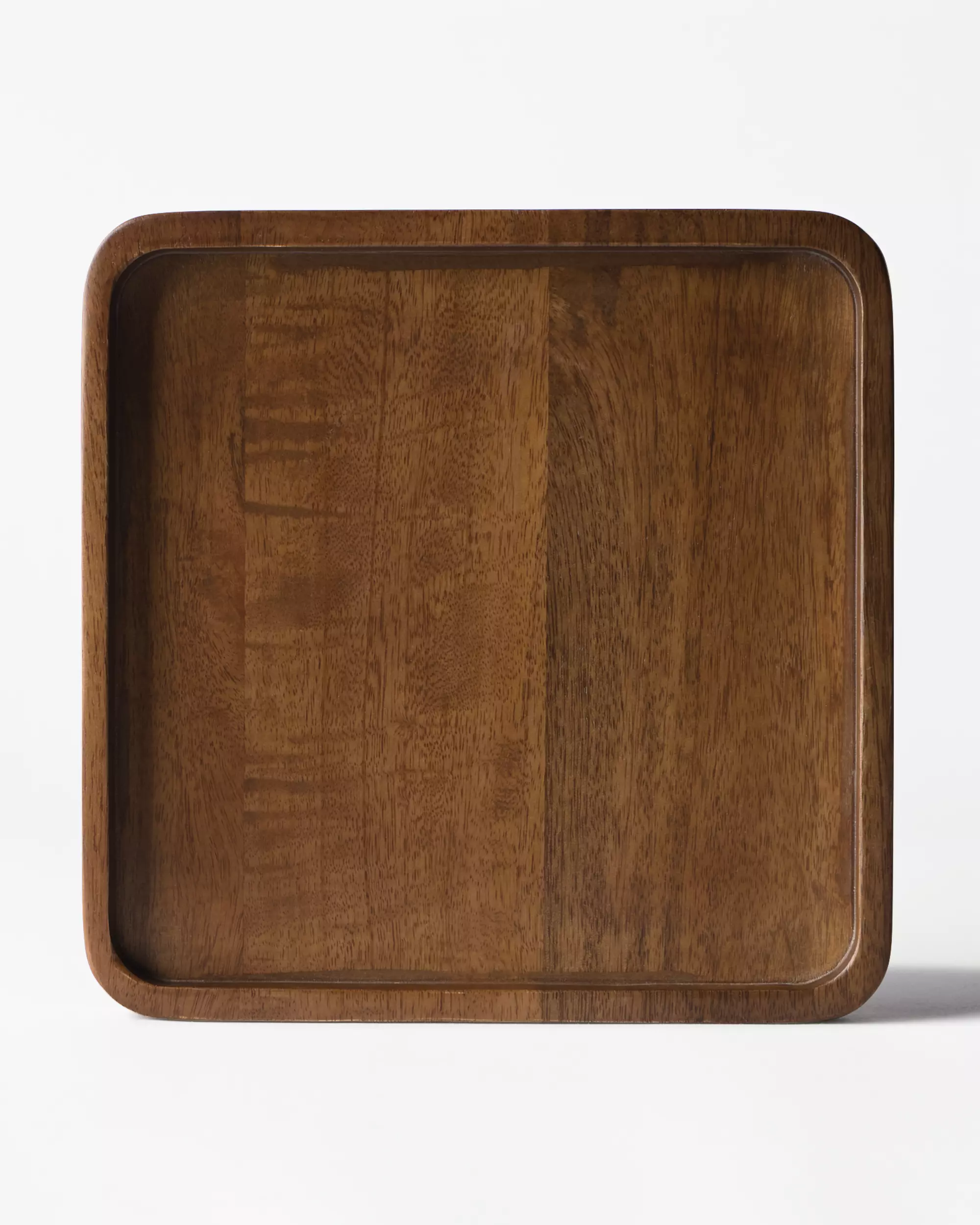 kaarsplateau 21.6x21.6cm Kub hout