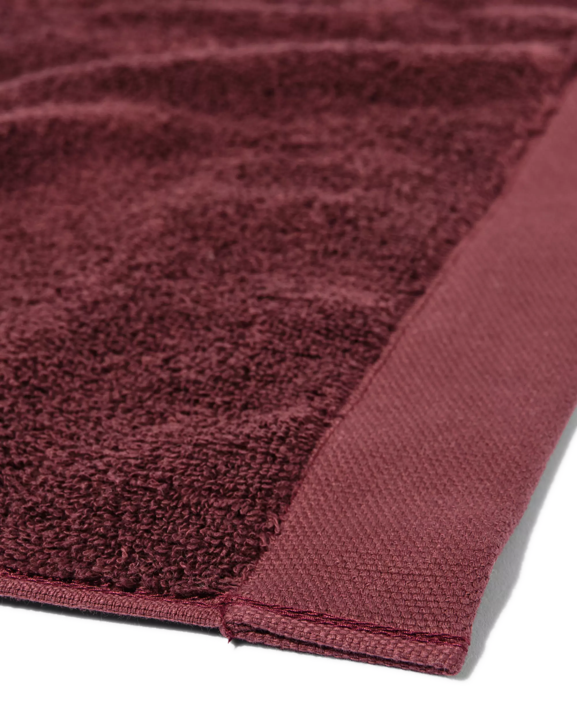 petite serviette 33 x 50 cm qualité hôtelière extra douce rouge bordeaux