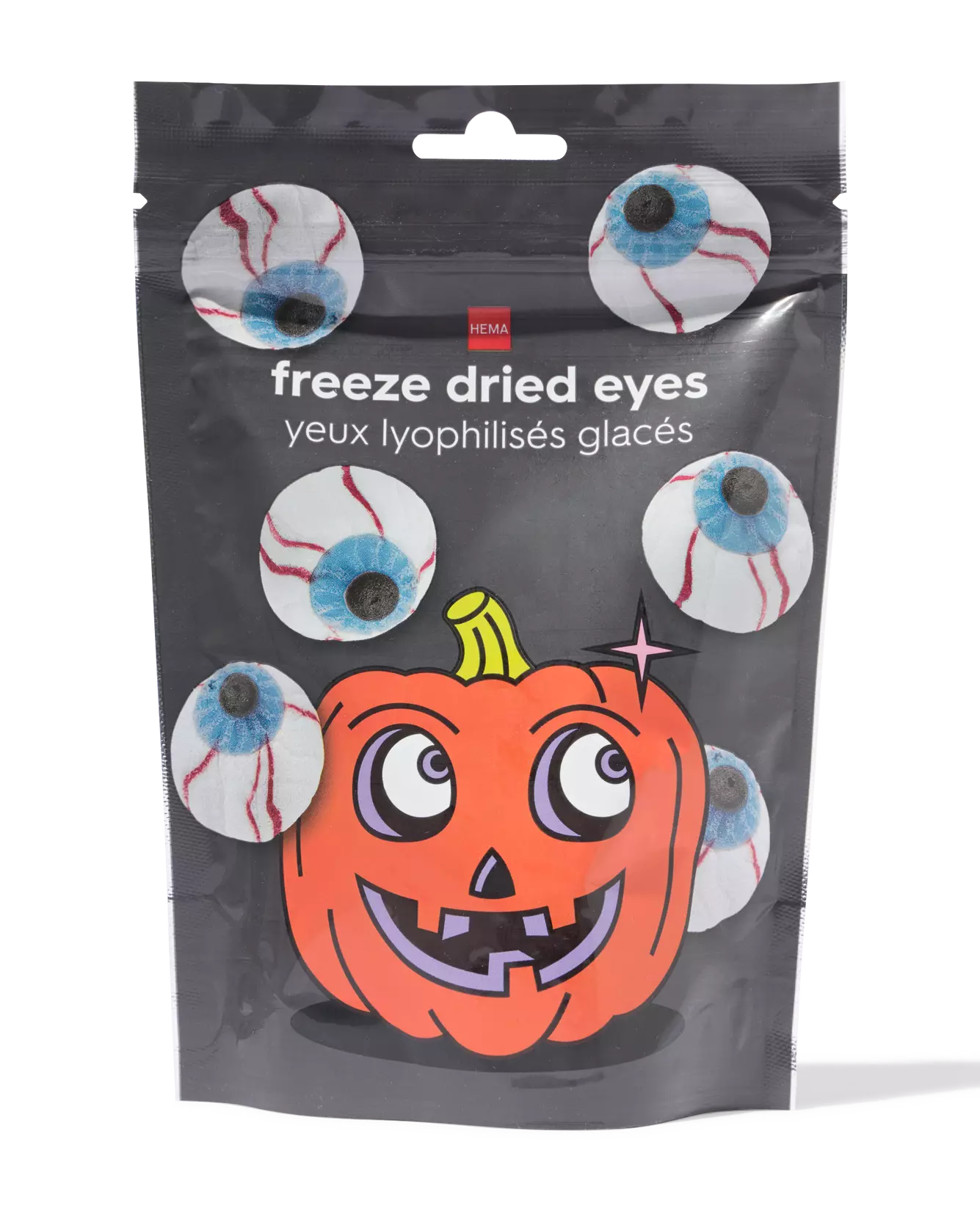 gevriesdroogde snoepoogjes Halloween 57g