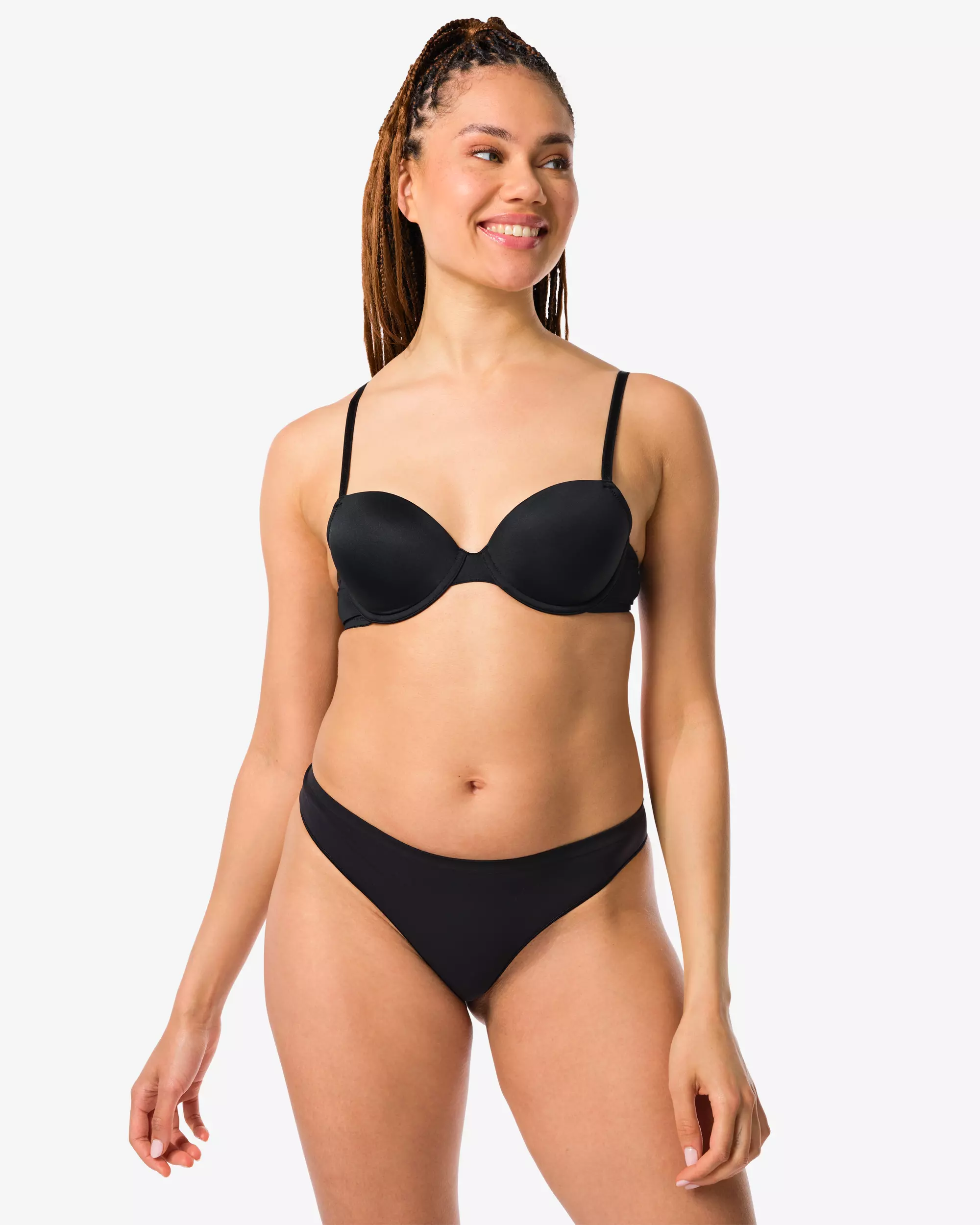 string femme sans coutures microfibre