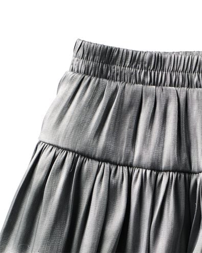 kinderrok wide fit zilver zilver - 30895806SILVER - HEMA
