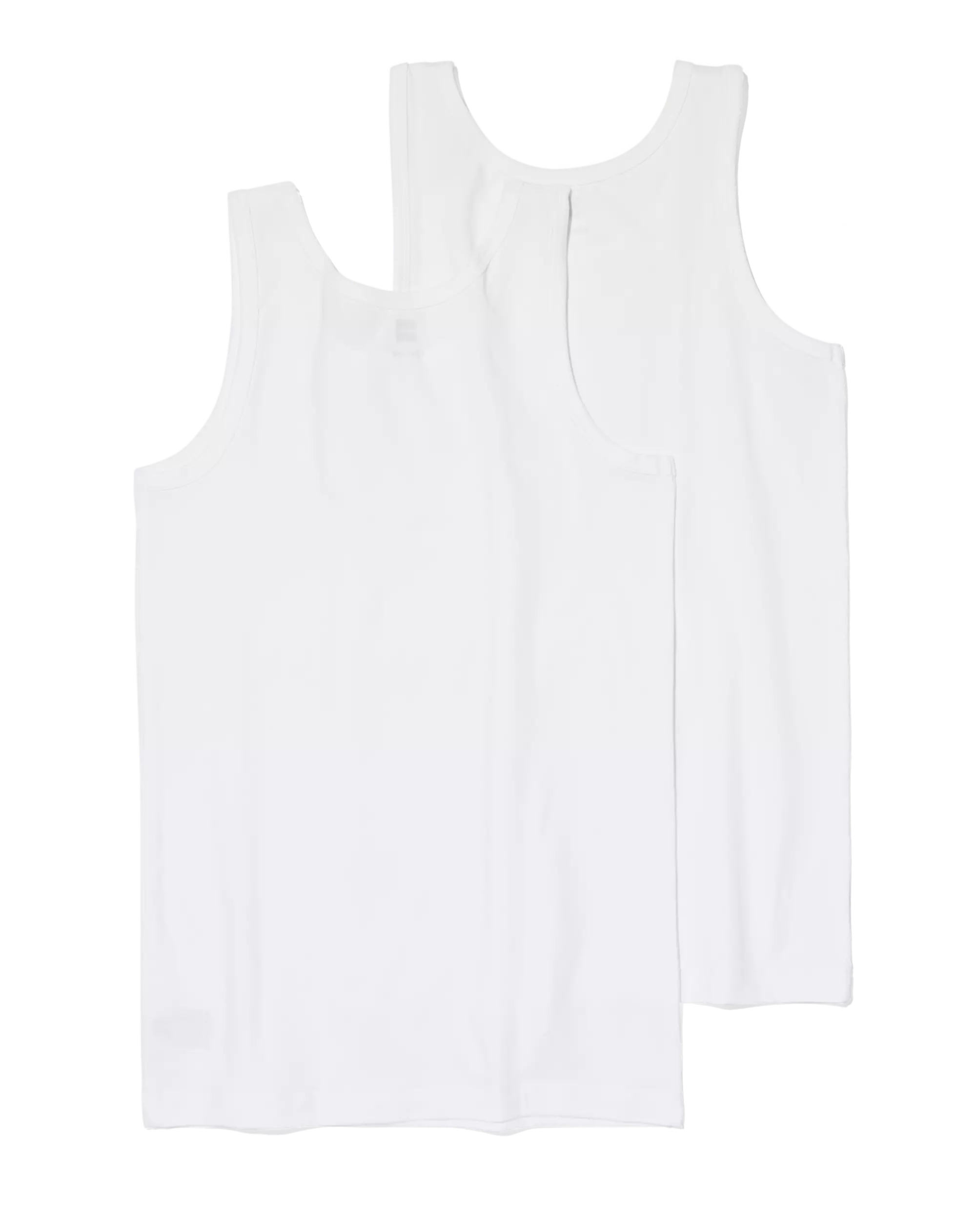 2 débardeurs basic enfant coton stretch