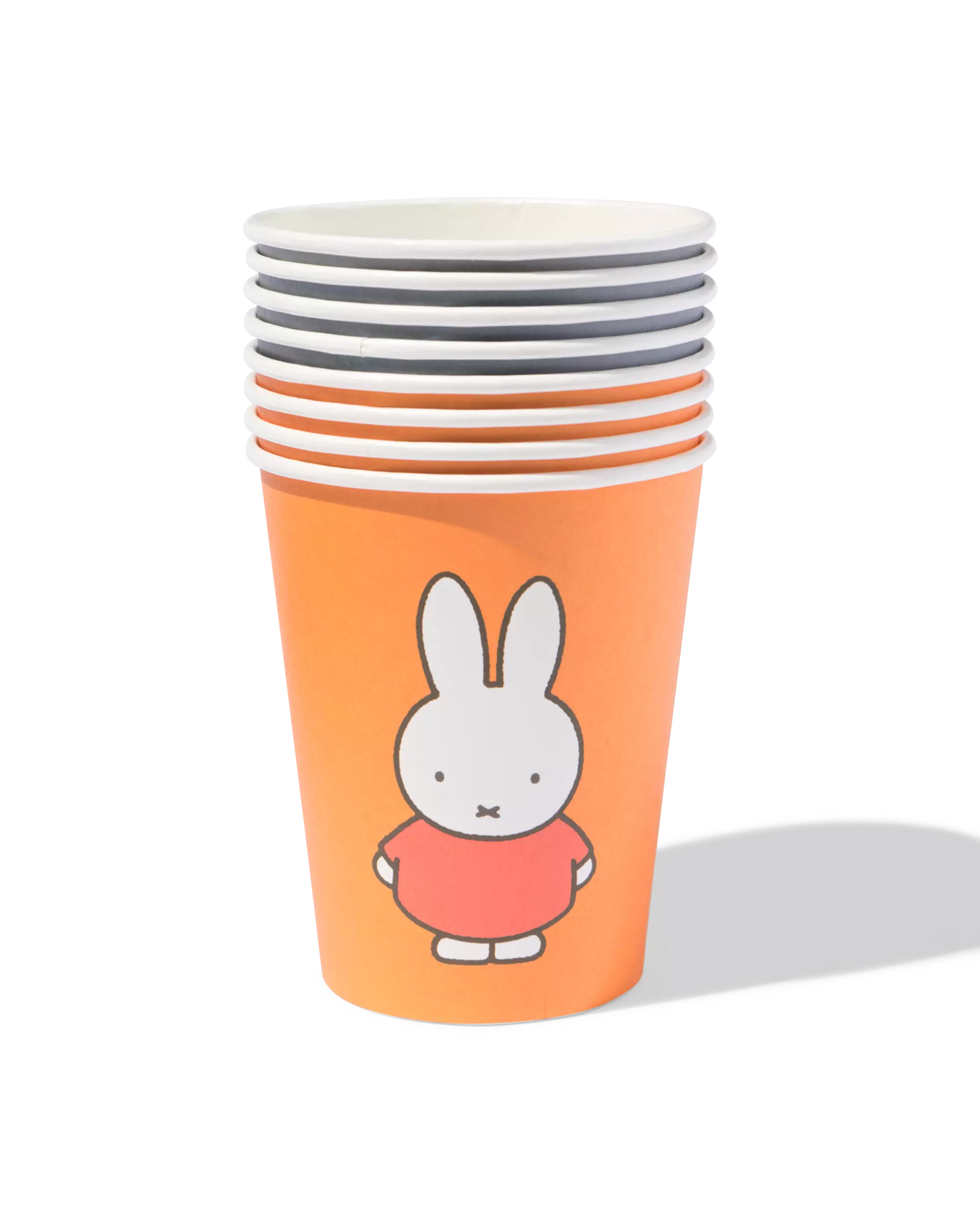 gobelets miffy 250 ml papier Halloween - 8 pièces
