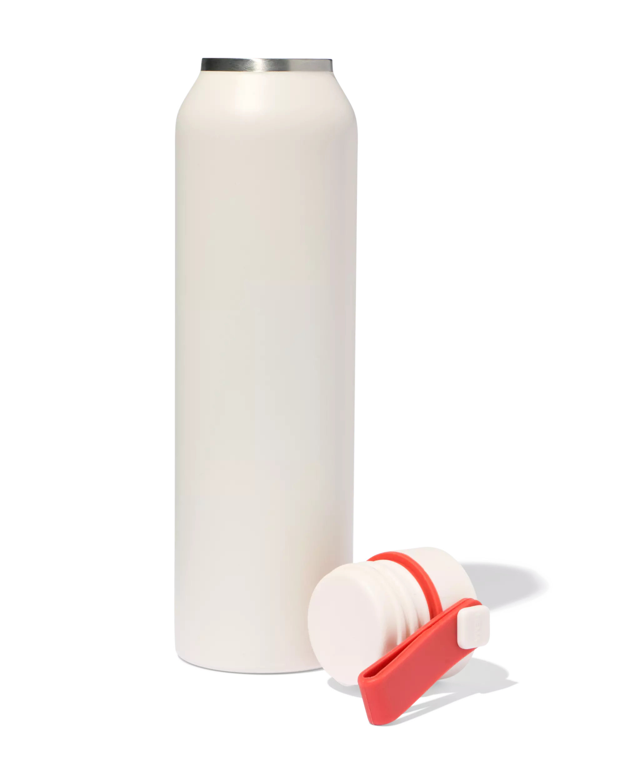 Thermosflasche, 500 ml, Edelstahl, beige