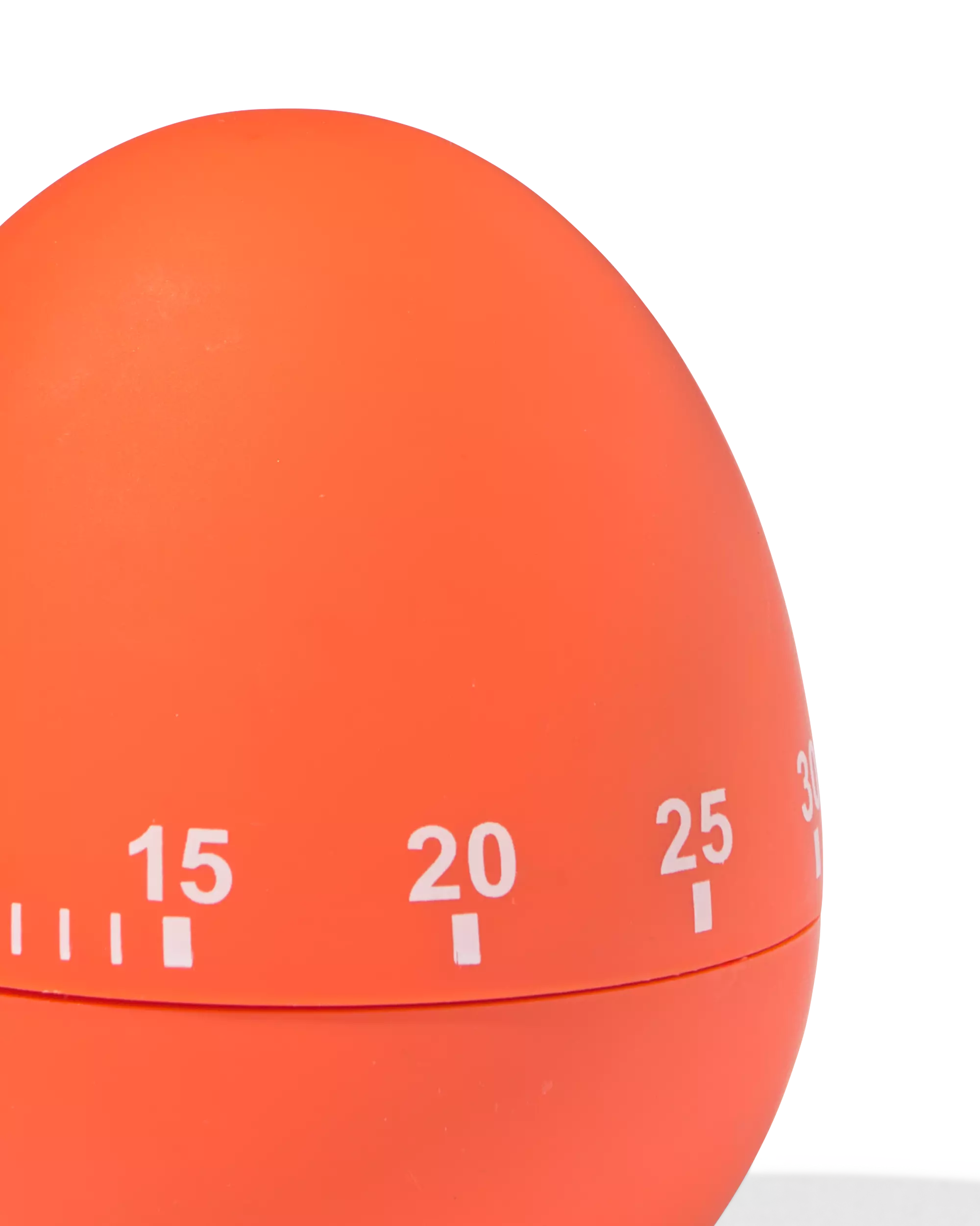 minuteur de cuisine œuf orange