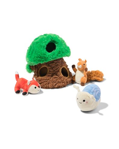 pluche huisje boomstronk - 15100263 - HEMA