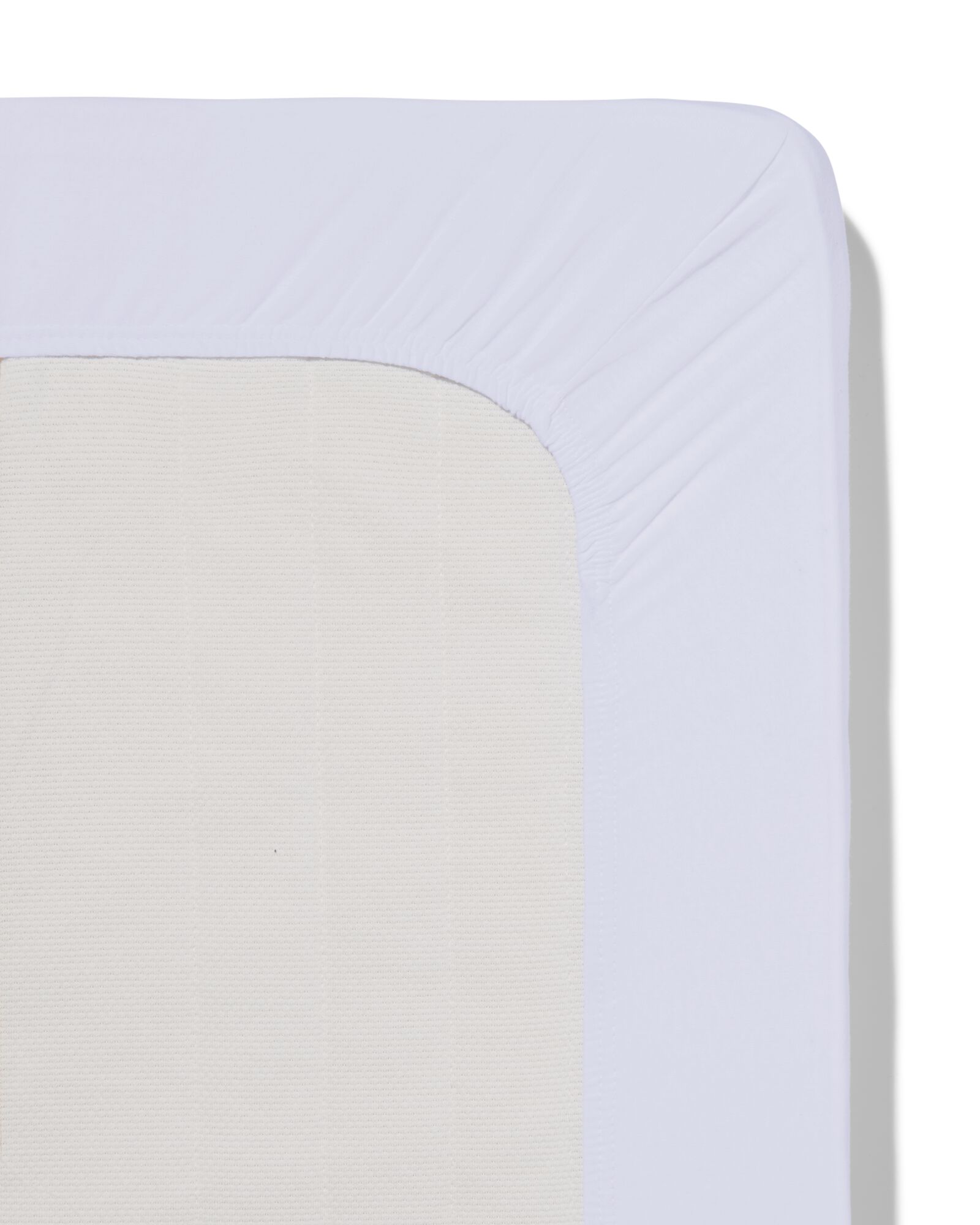 drap-housse pour boxspring jersey 140x200 blanc - 5180057 - HEMA