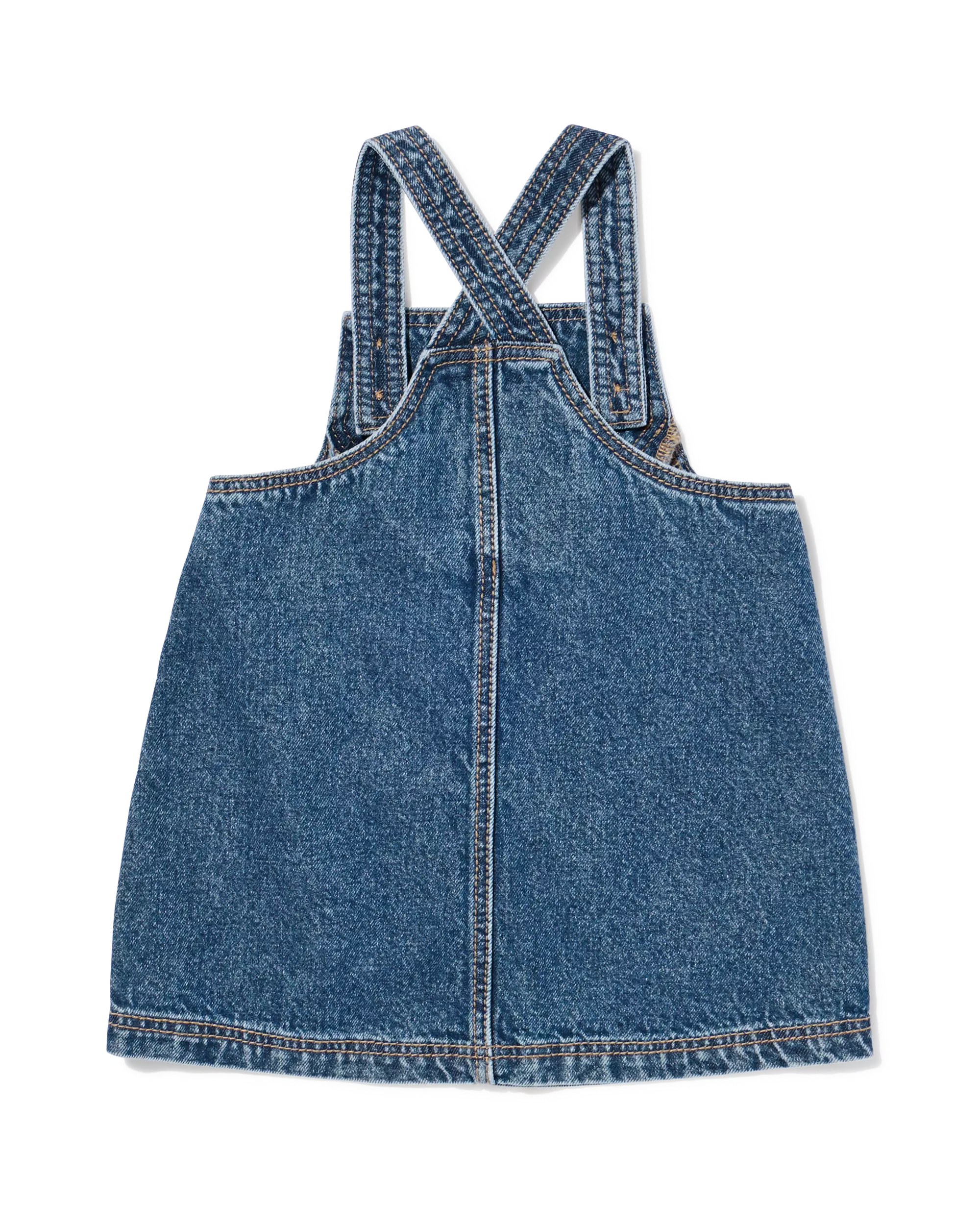 robe bébé coupe trapèze jean