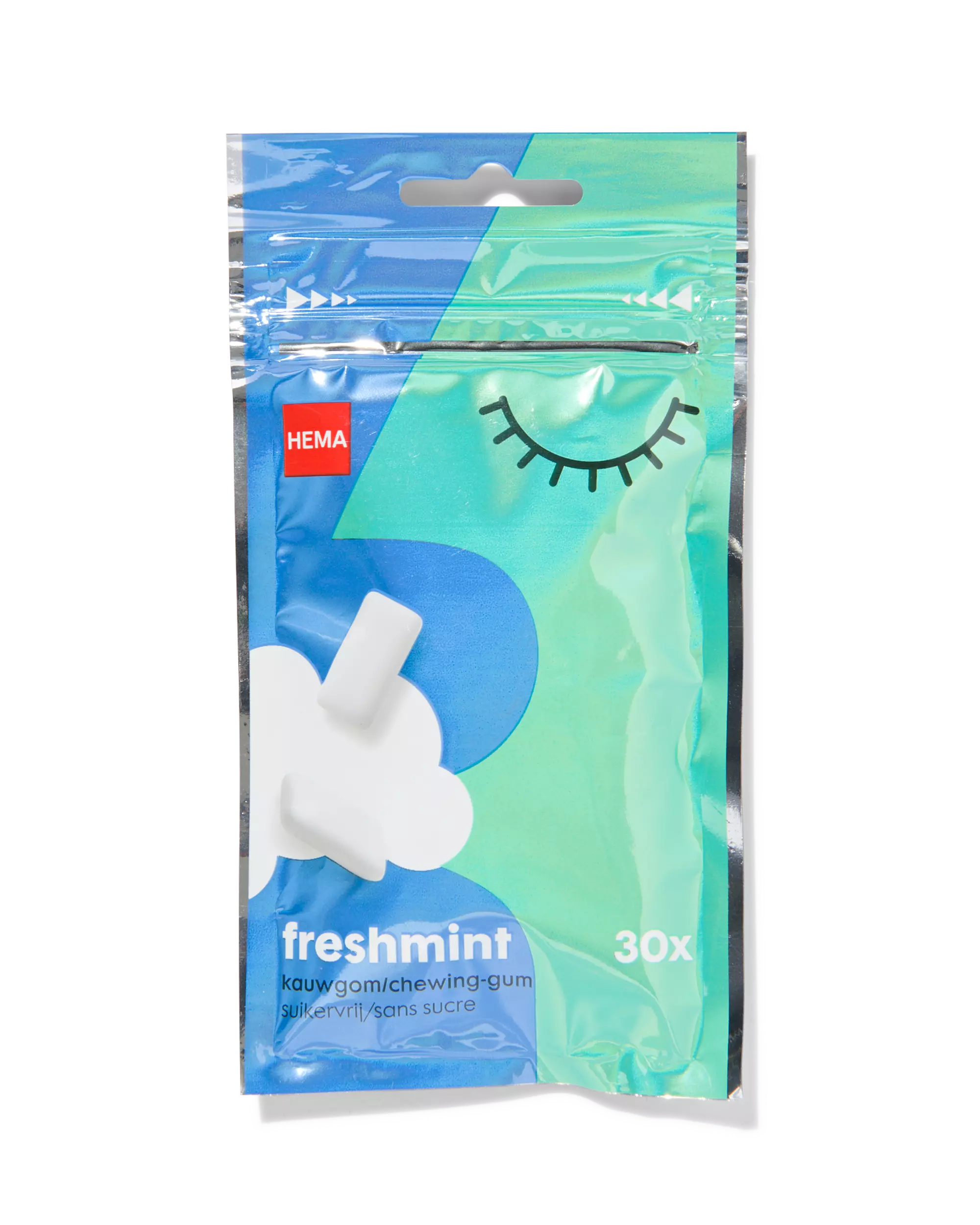 suikervrije kauwgom freshmint - 30 stuks