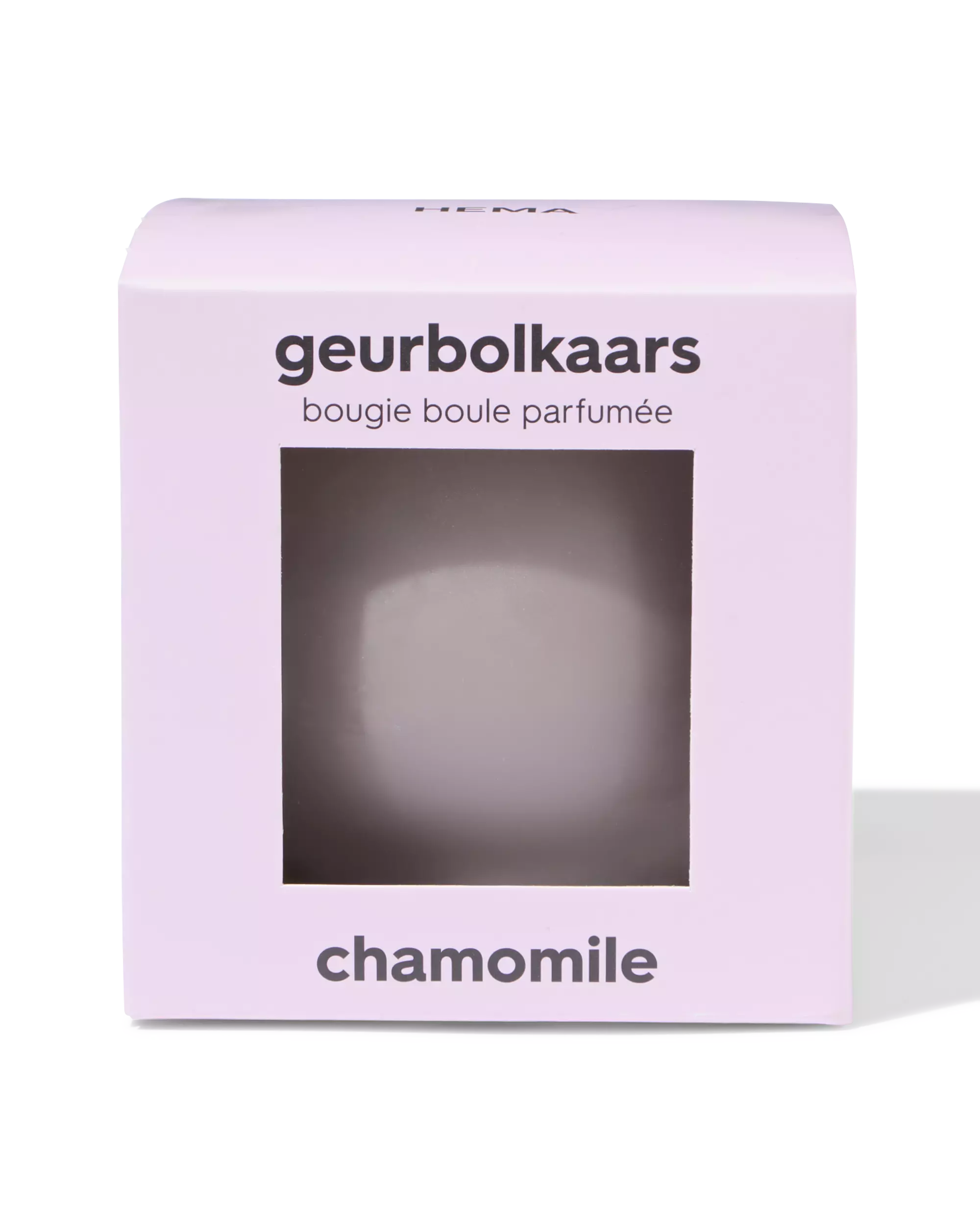 bougie boule parfumée ⌀10cm camomille