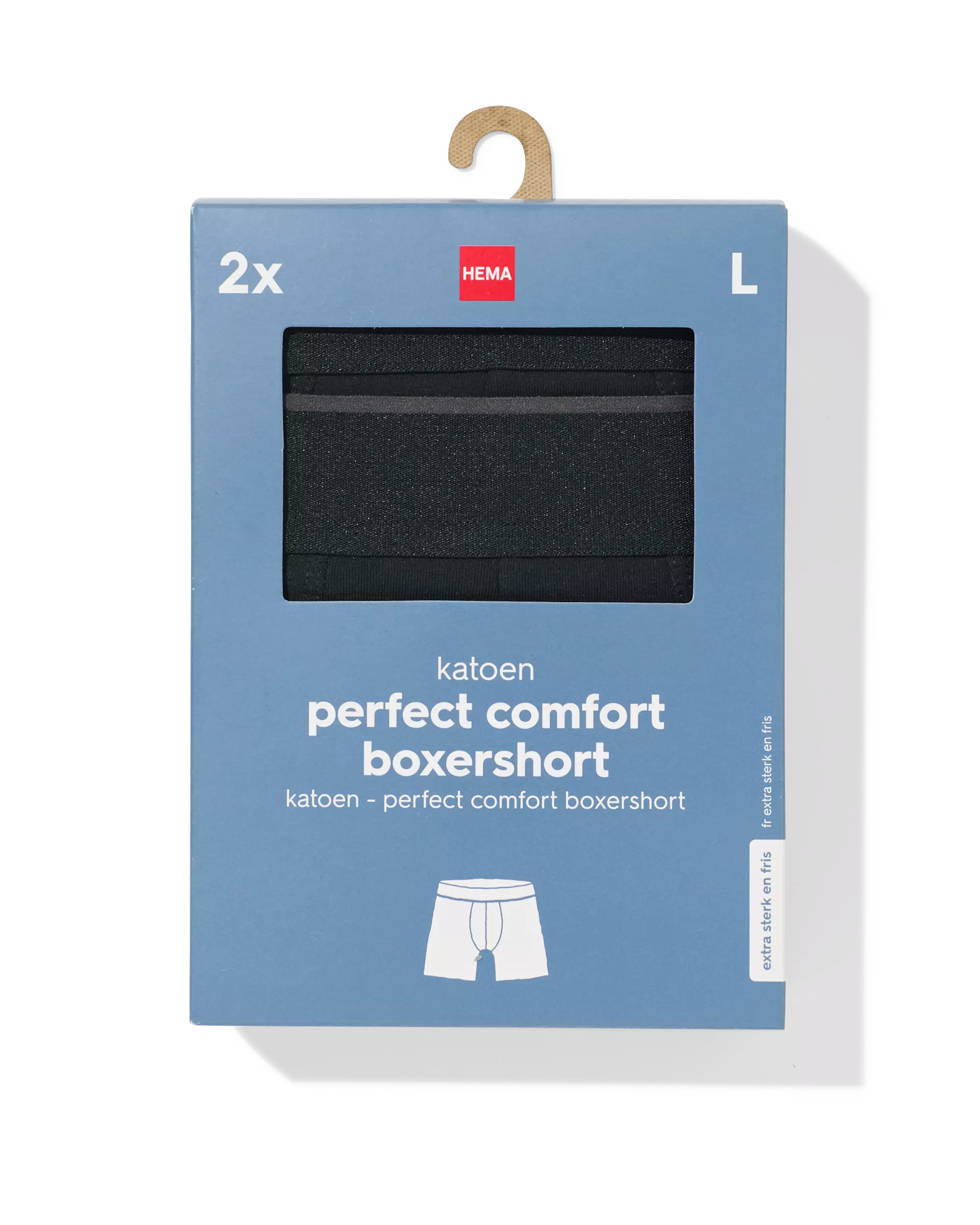 boxers homme perfect comfort - lot de 2