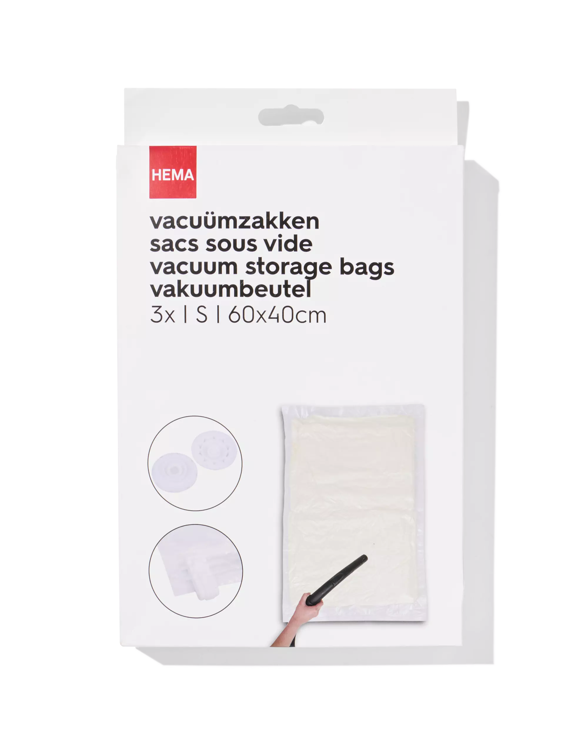 Vakuumbeutel 60 × 40 cm – 3 Stück