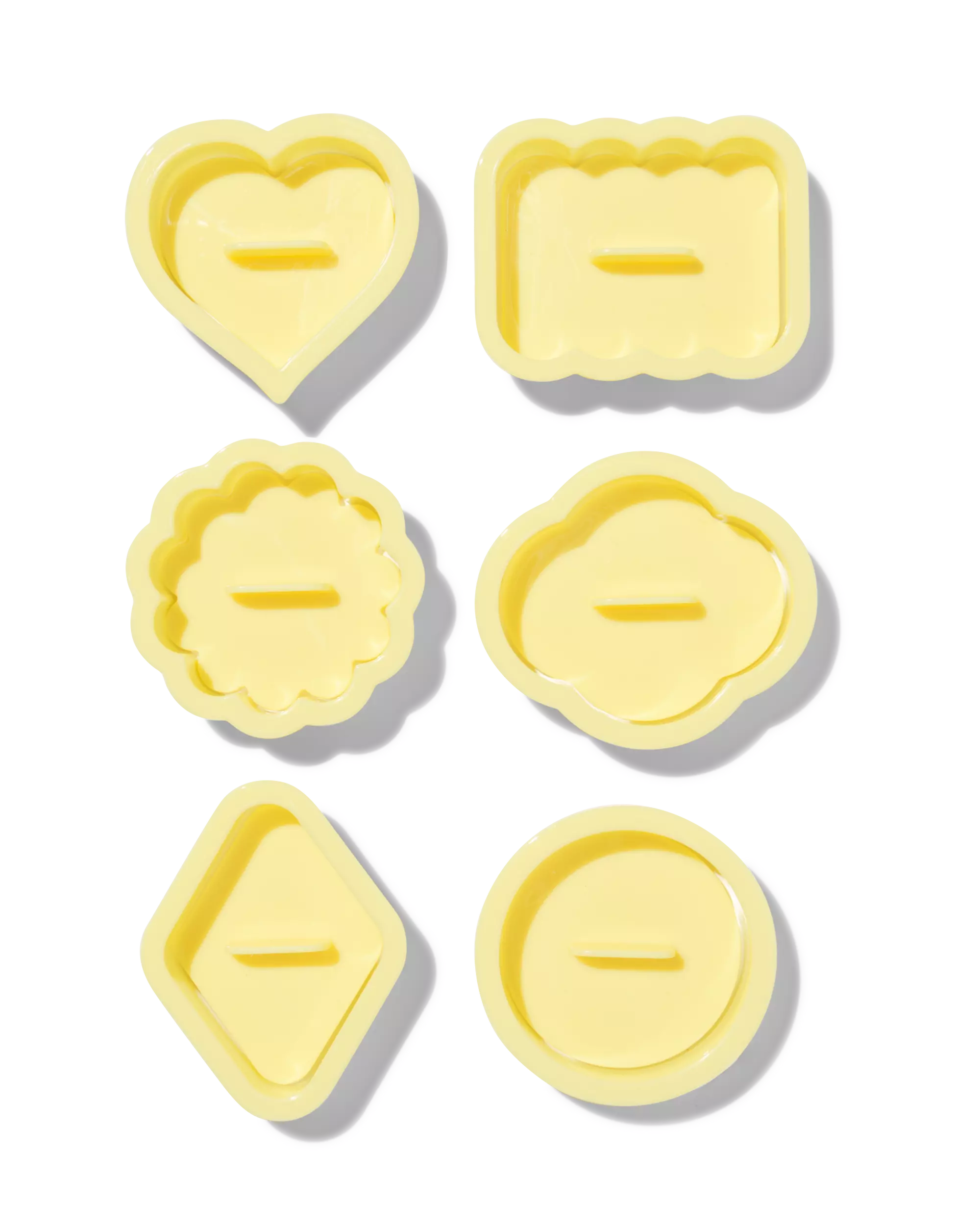uitsteekvormen figuurtjes - 6 stuks