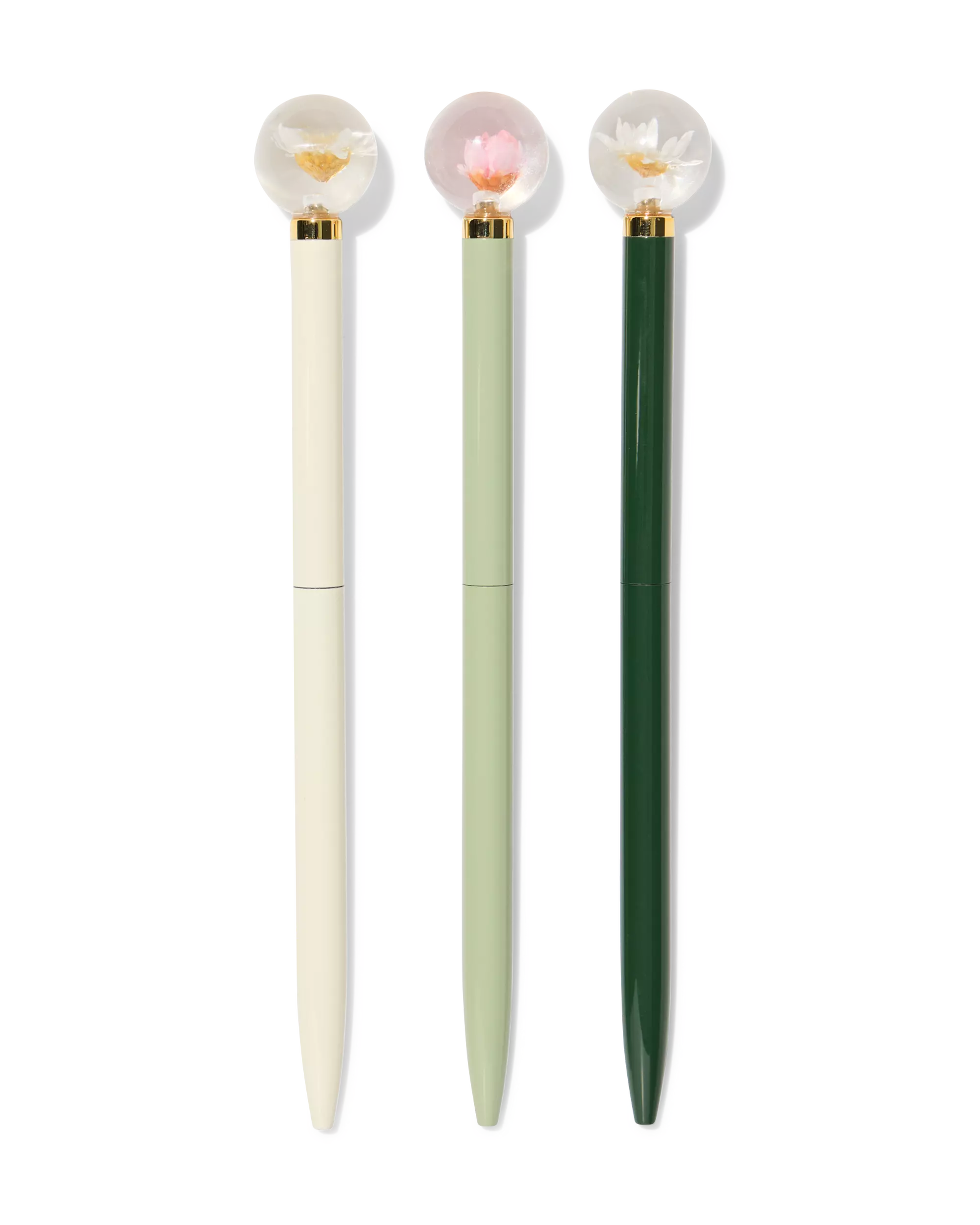 stylo à bille avec fleur