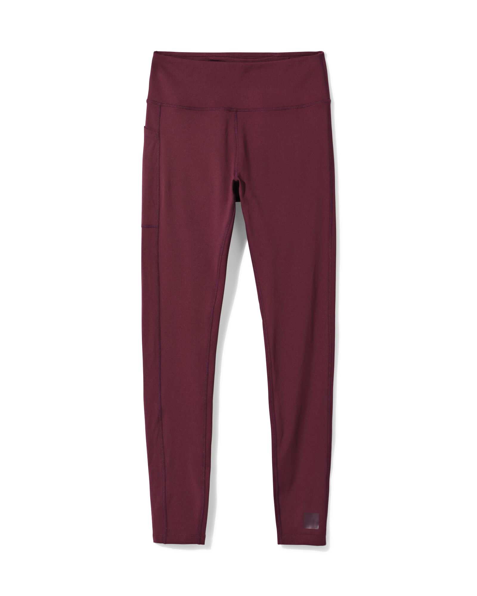 legging sport femme bordeaux - 36000541BURGUNDYRED - HEMA