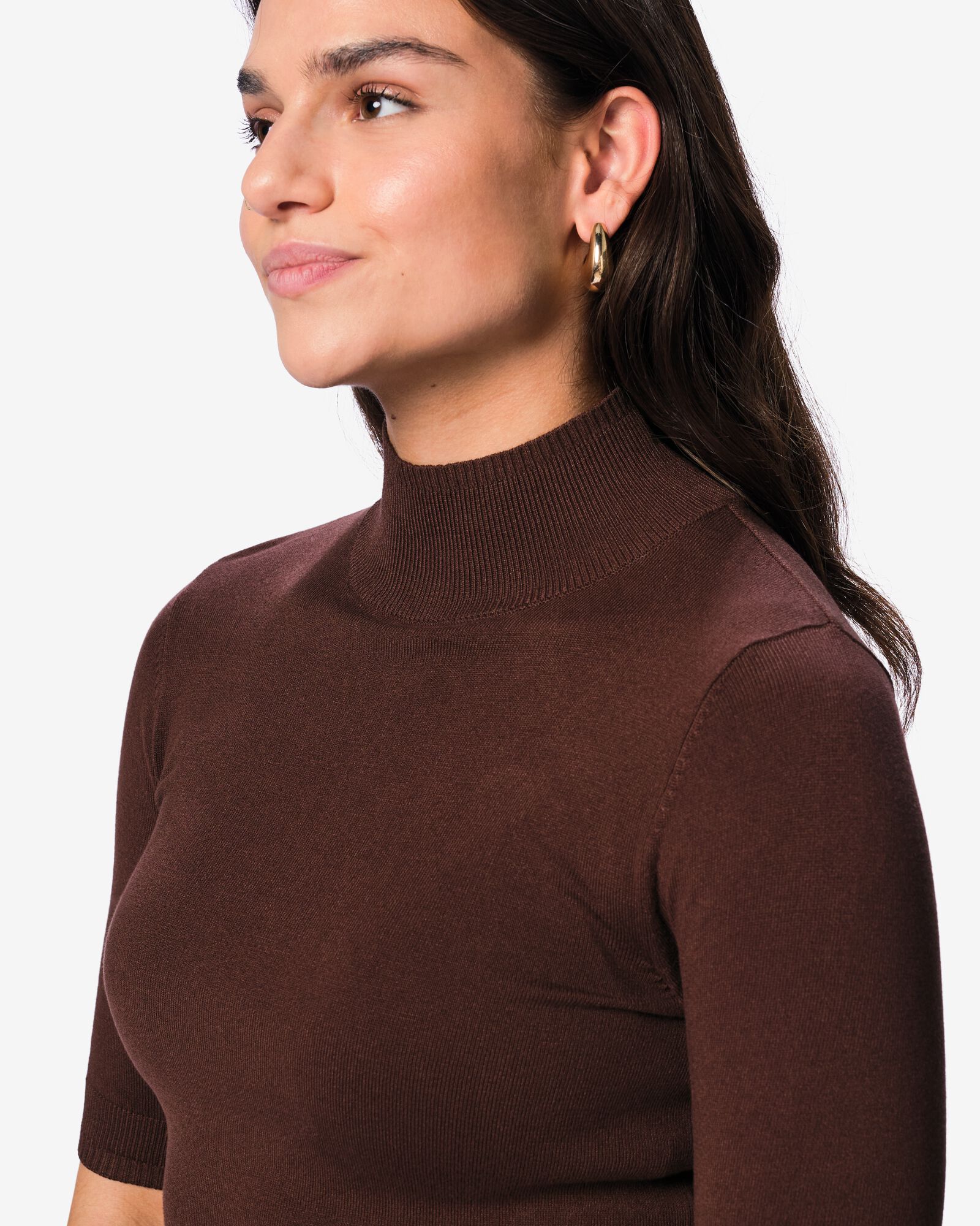 Damenpullover, Feinstrick braun braun - 36305940BROWN - HEMA