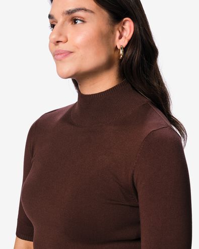 Damenpullover, Feinstrick braun braun - 36305940BROWN - HEMA