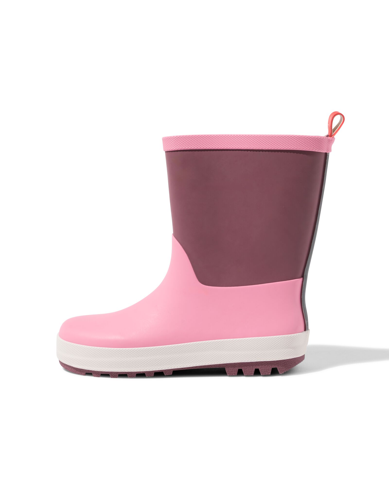 kinderregenlaars kleurblokken roze roze roze - 18460310PINK - HEMA