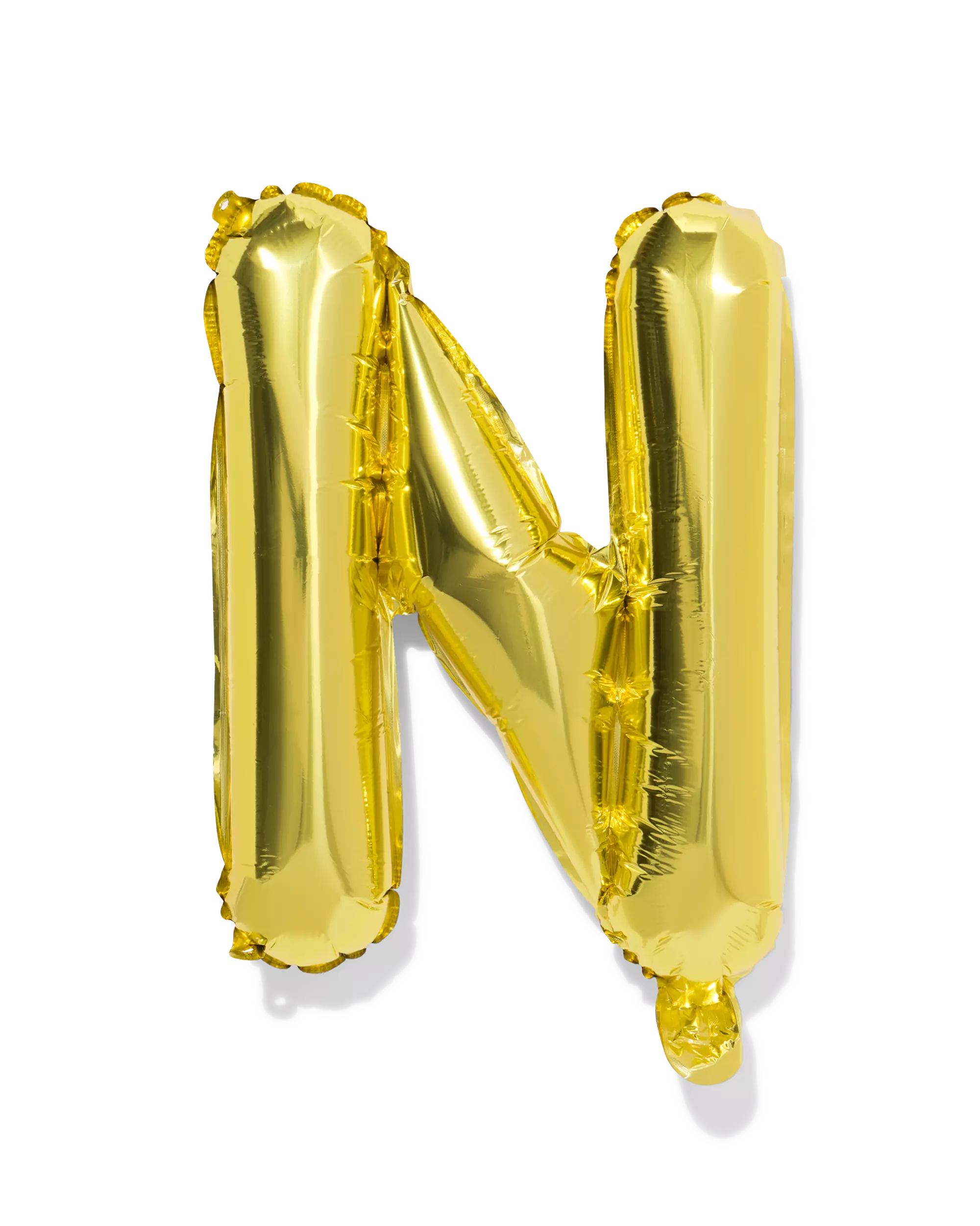 ballon alu lettre N 30cm doré