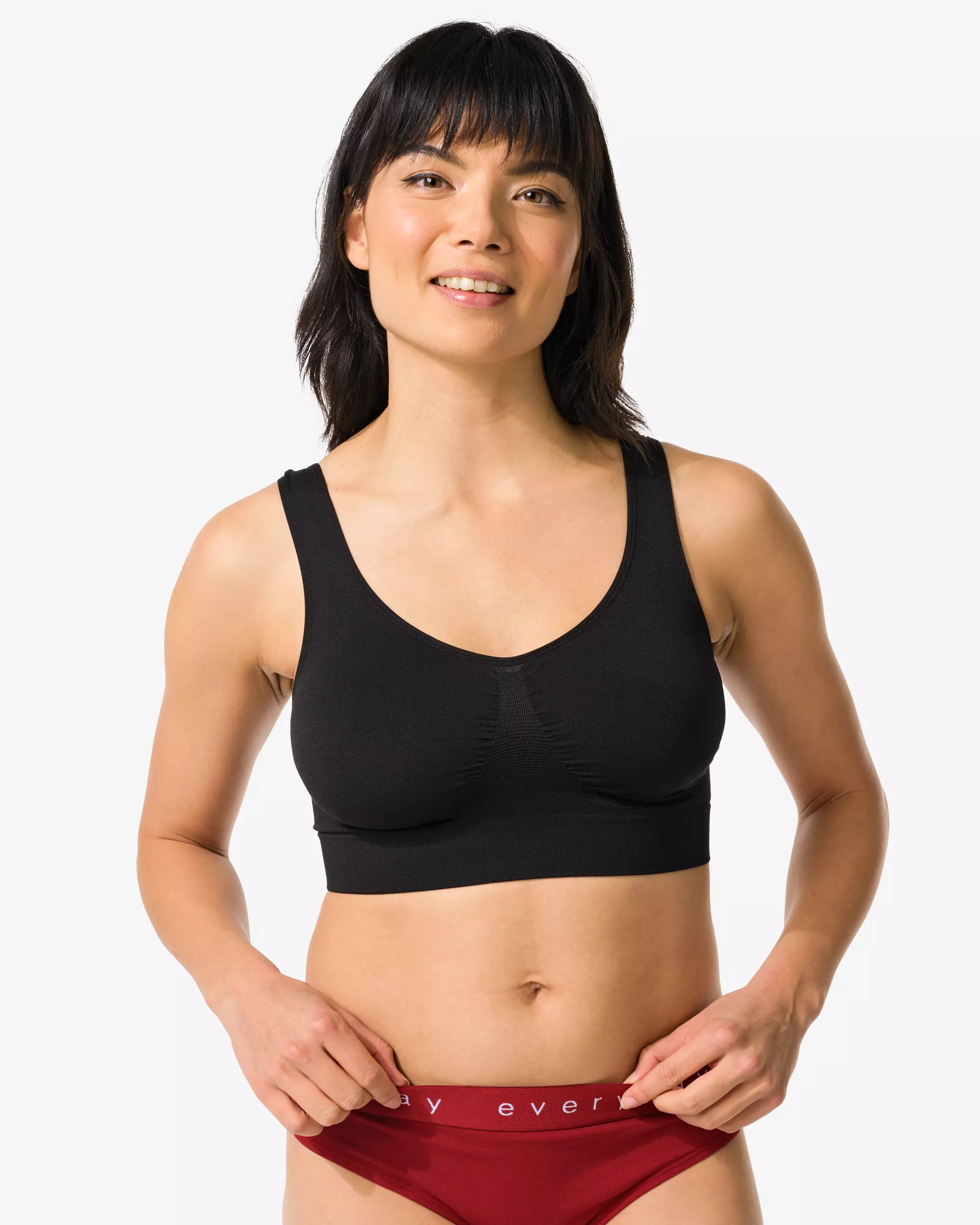 Damen-Bustier, nicht vorgeformt, nahtlos