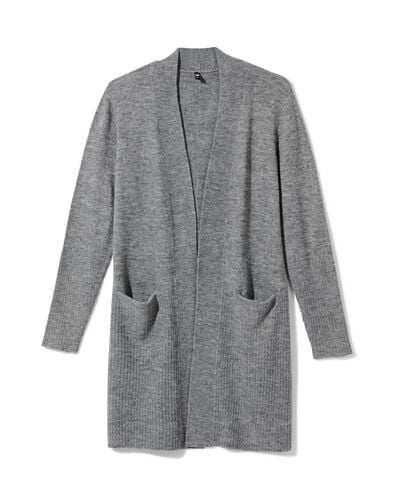 gilet femme gris moyen gris moyen - 36302660MIDGREY - HEMA
