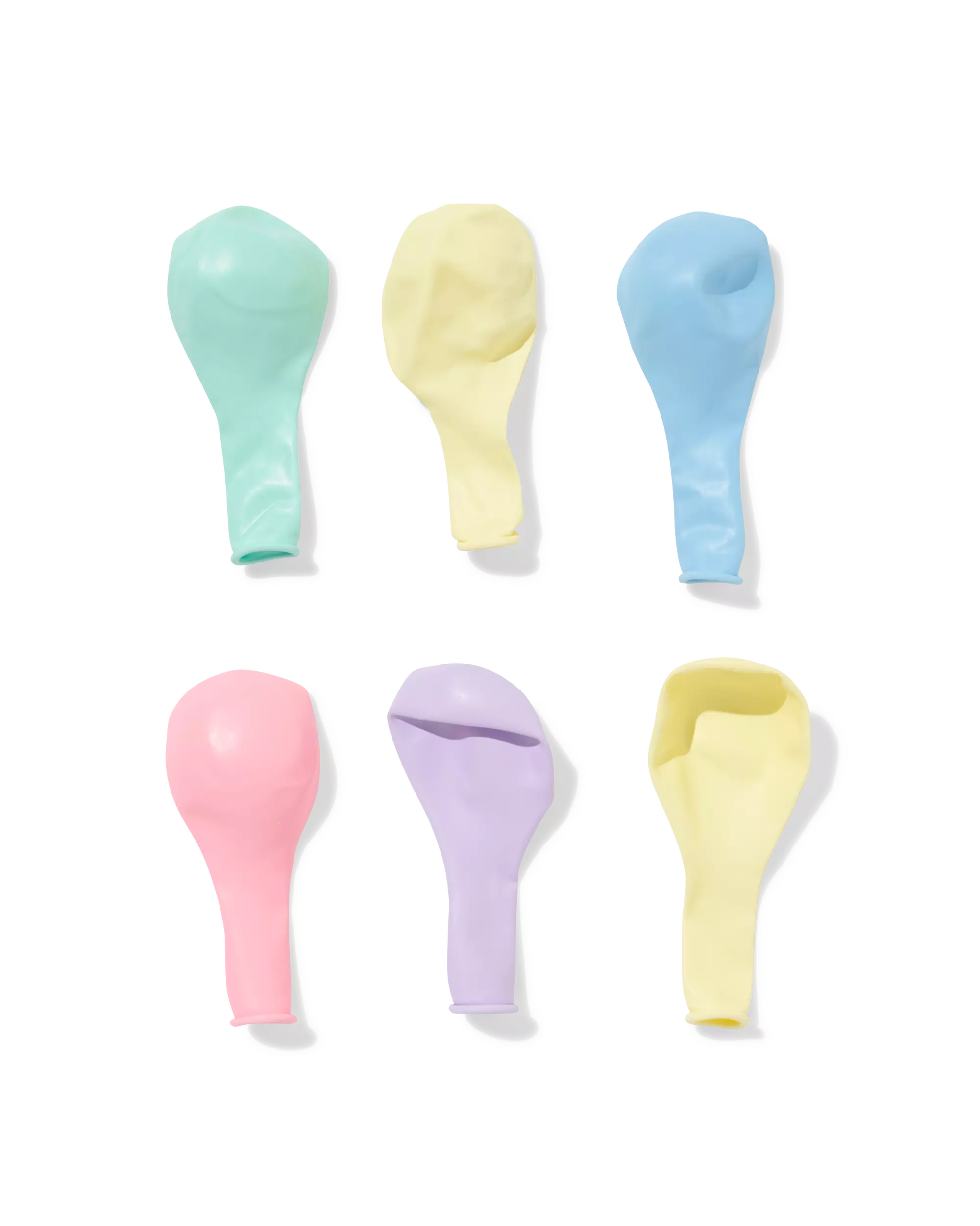 Luftballons 23 cm, pastellfarben – 10 Stück