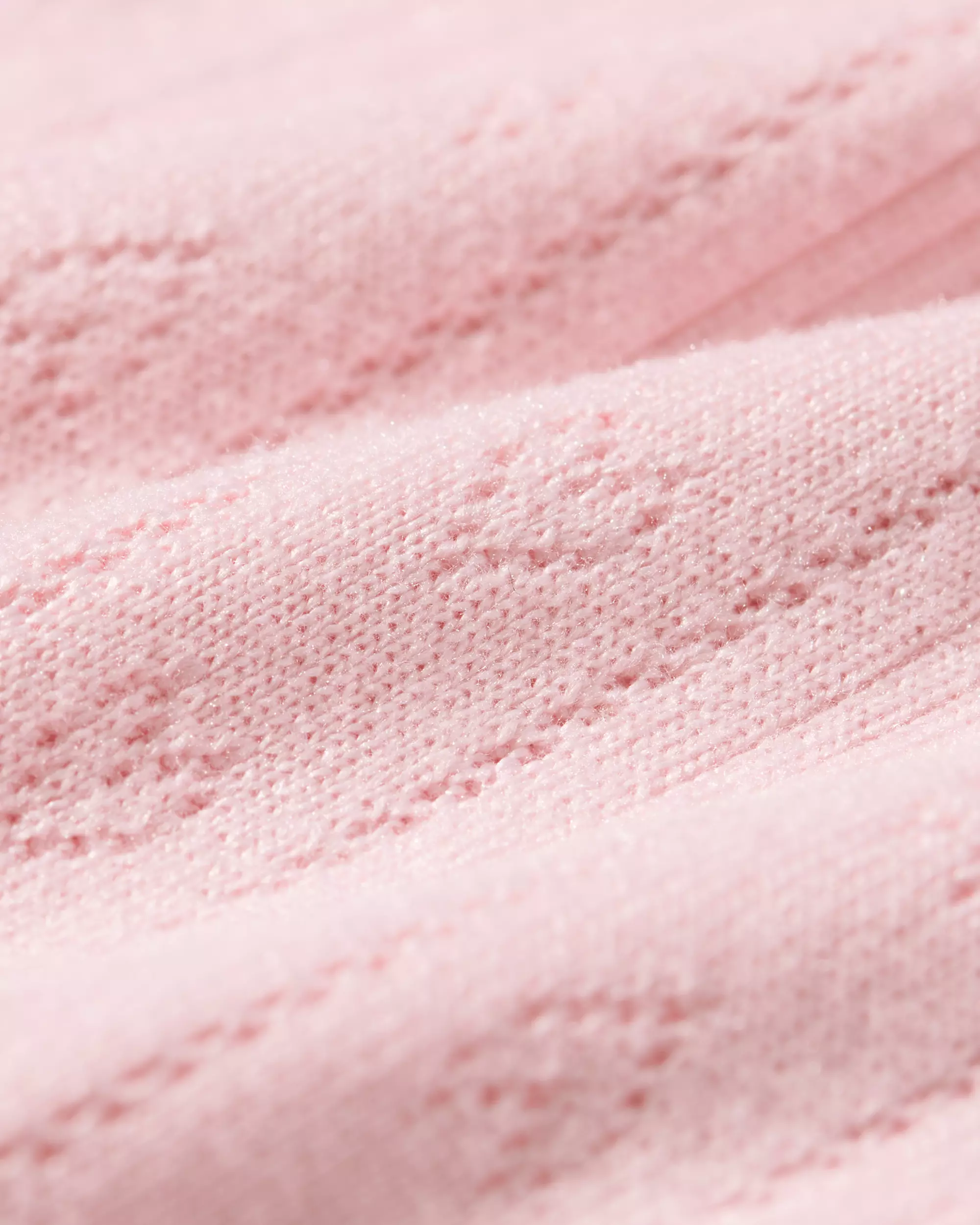 Damen-Pyjama mit Ajourmuster mit Herzen