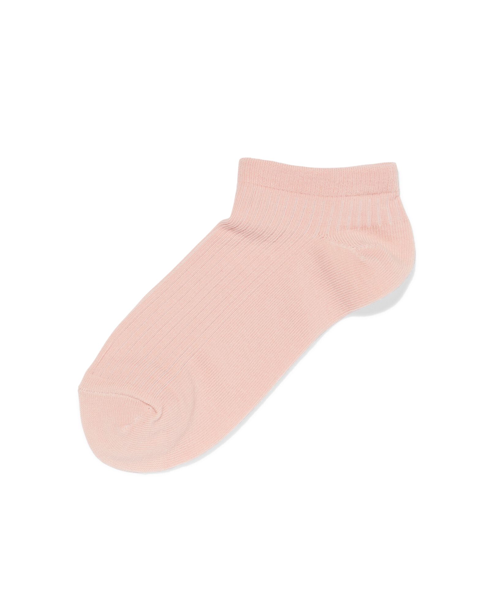 Damen-Kurzsocken, Kn&ouml;chel, gerippt altrosa - 4280955OLDPINK - HEMA