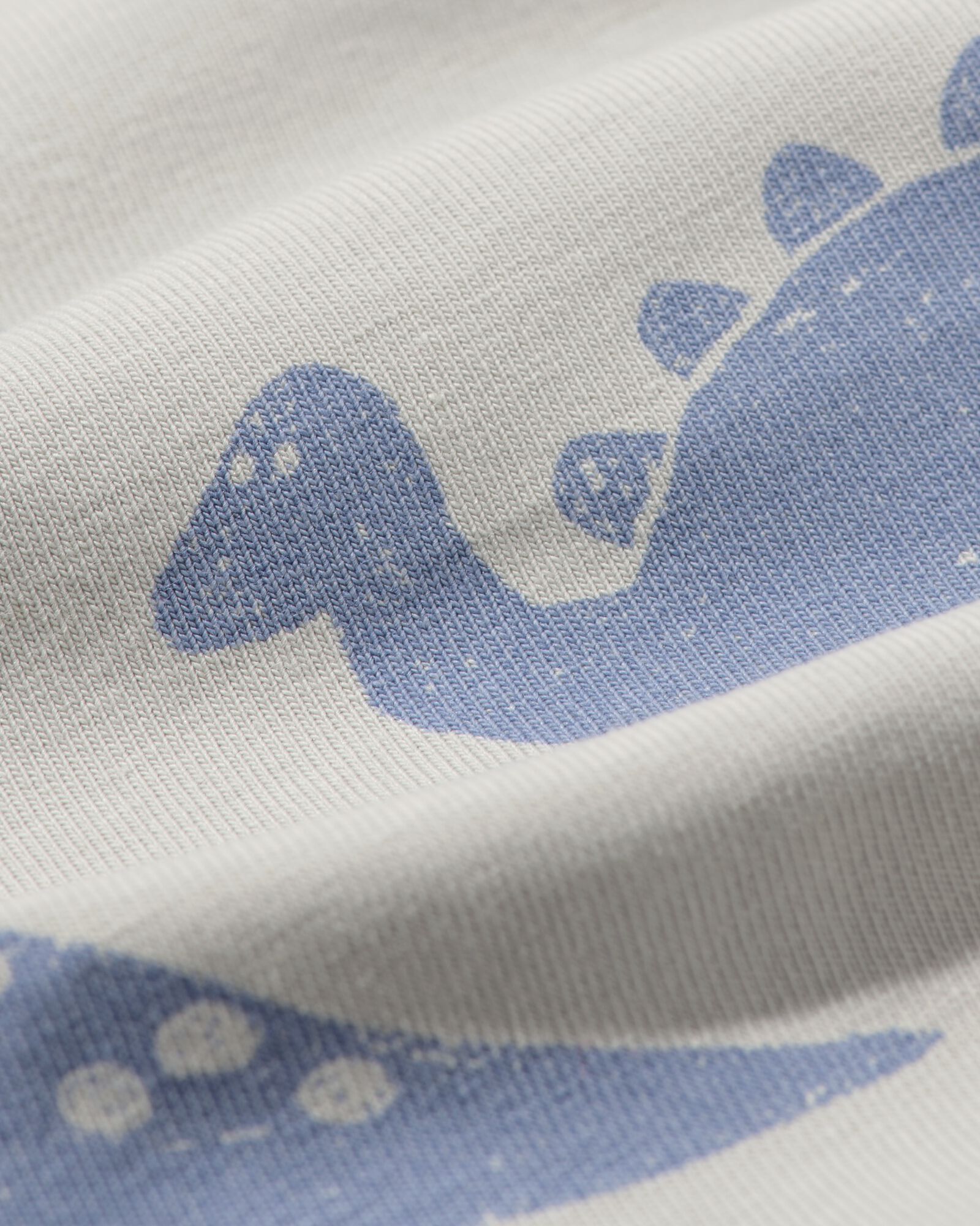 baby meegroeibody dino blauw blauw - 33303060BLUE - HEMA