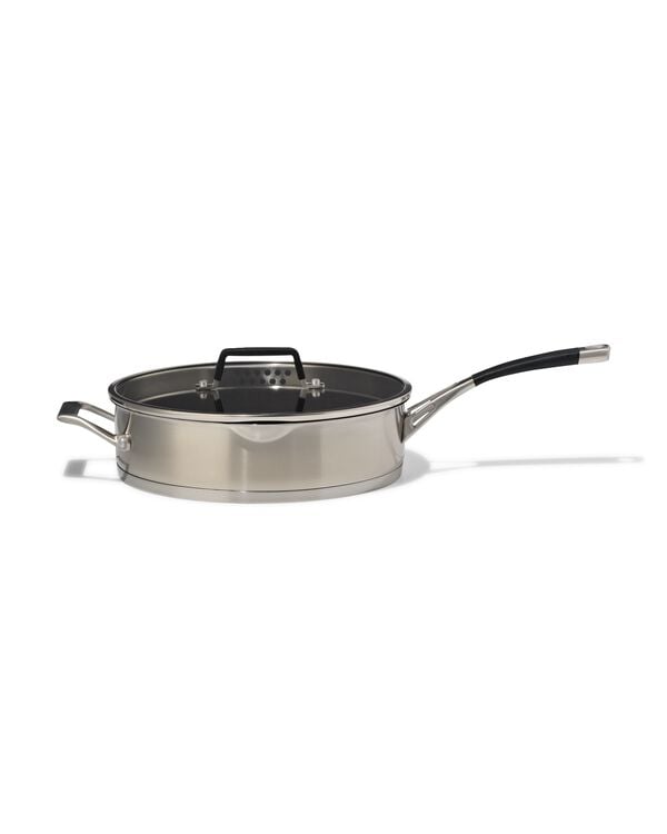 sauteuse 26 cm c&eacute;ramique Milano sans PFAS avec couvercle - 80120006 - HEMA