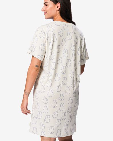nijntje damesnachthemd katoen gebroken wit gebroken wit - 23401830OFFWHITE - HEMA