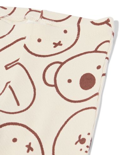 Miffy-Babybekleidungsset, aus Sweatstoff ecru ecru - 33007780ECRU - HEMA