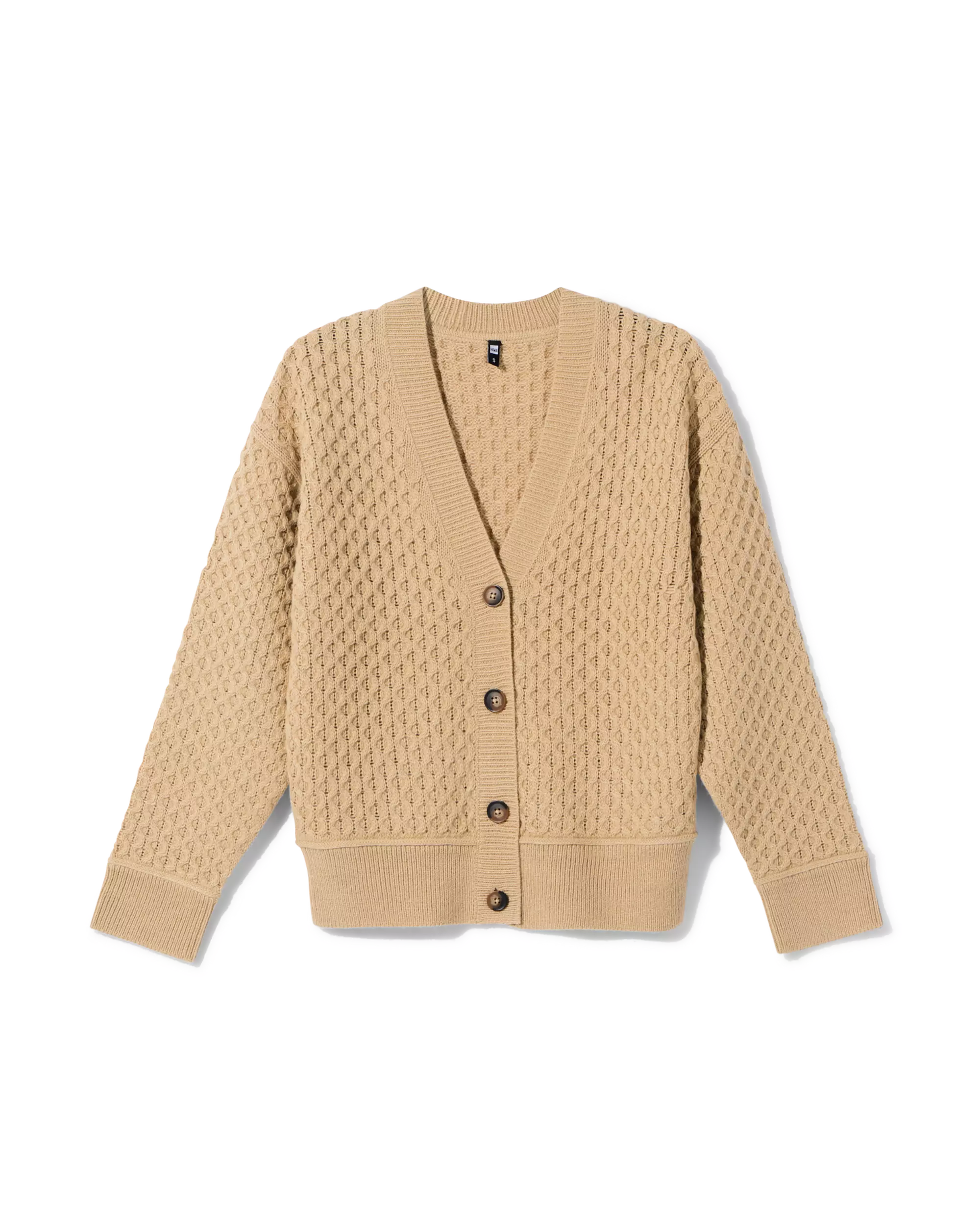 damesvest grofgebreid