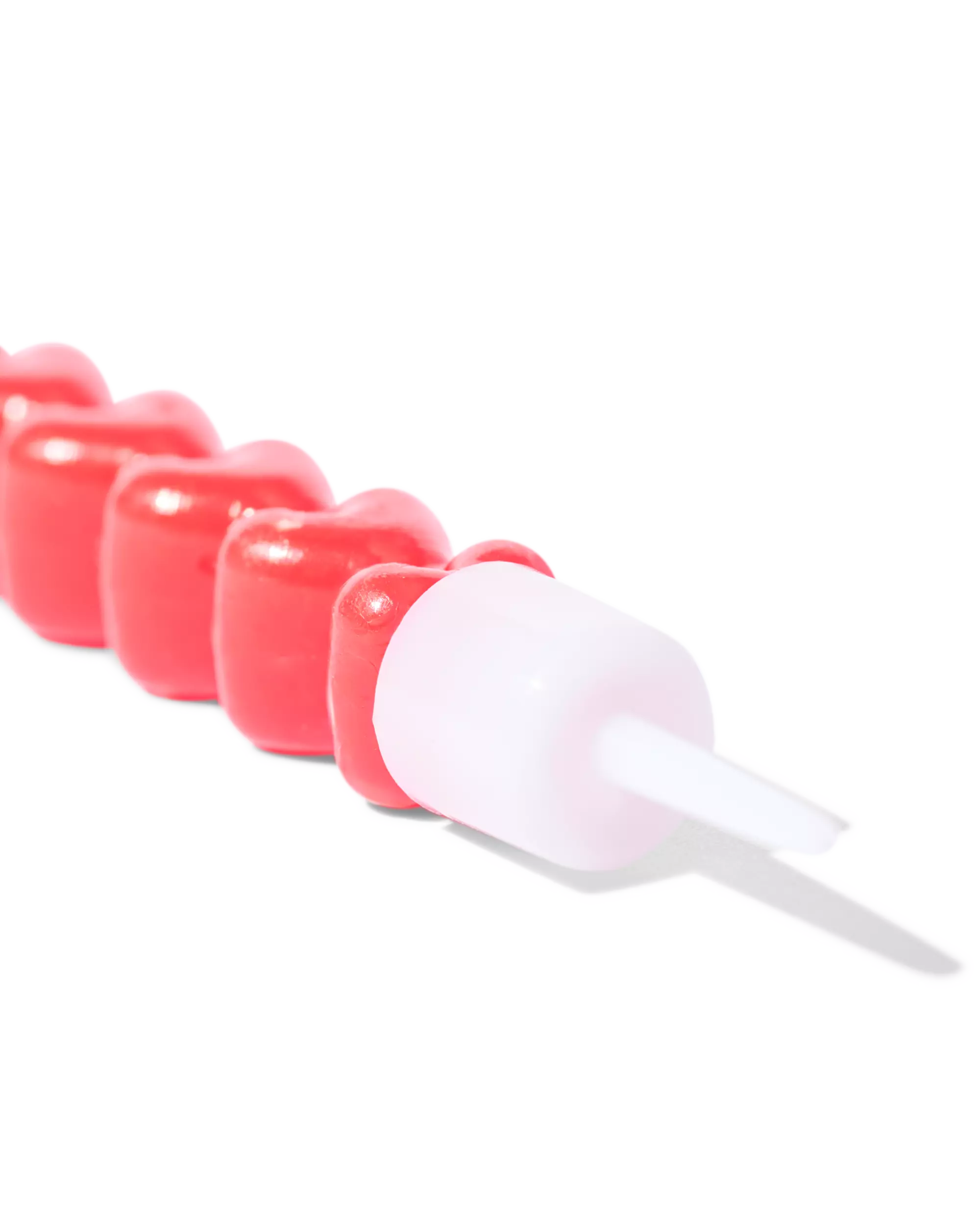 bougies de gâteau cœur lot de 10