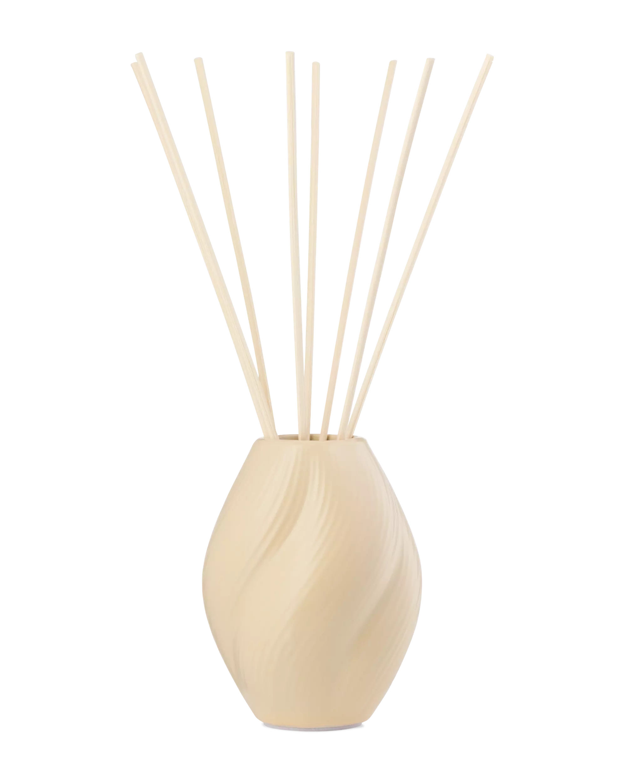 vase pour bâtonnets parfumés ⌀7x10cm céramique twist naturel