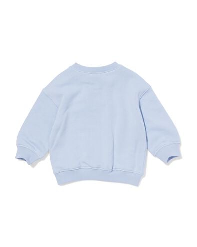 pull b&eacute;b&eacute; tissu sweat &acirc;nes bleu clair bleu clair - 33113680LIGHTBLUE - HEMA