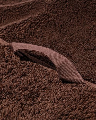 serviette 50 x 100 cm qualit&eacute; h&ocirc;tel extra douce marron fonc&eacute; marron fonc&eacute; serviette 50 x 100 - 5200313 - HEMA