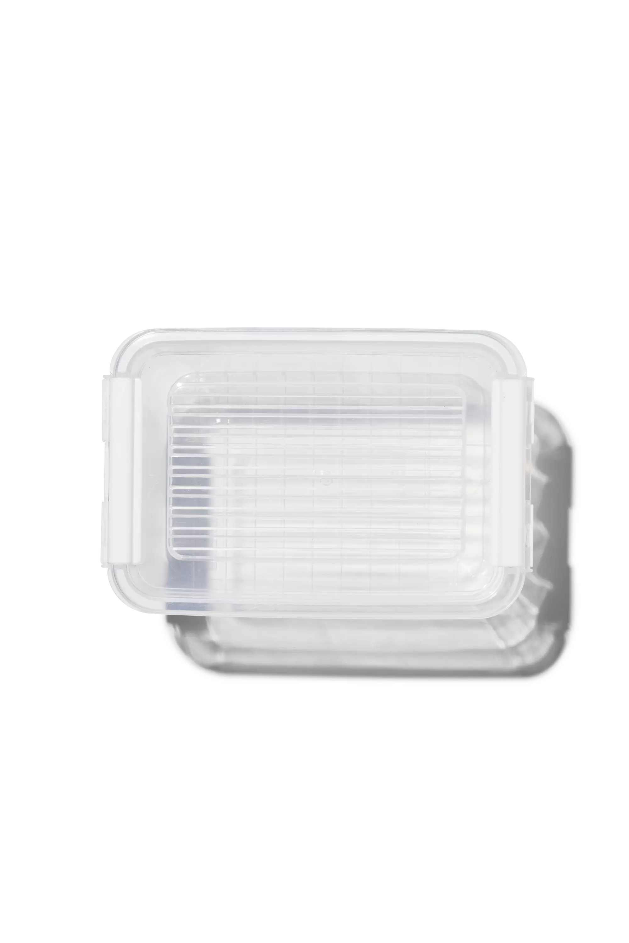 boîte de rangement avec couvercle 1.2L Dublin transparent 18x12x10