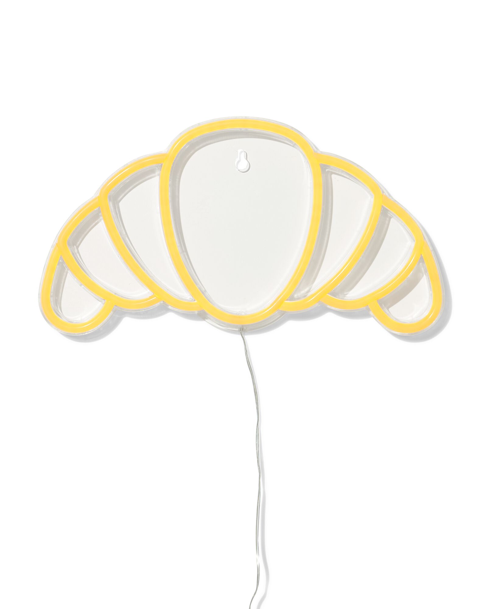 neon LED-lamp 30x16cm croissant  - 60100374 - HEMA