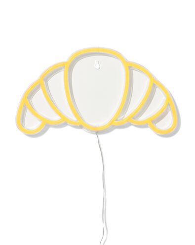 neon LED-lamp 30x16cm croissant  - 60100374 - HEMA