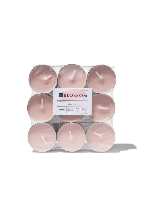 18 bougies d&rsquo;ambiance parfum&eacute;es blossom - 13502379 - HEMA