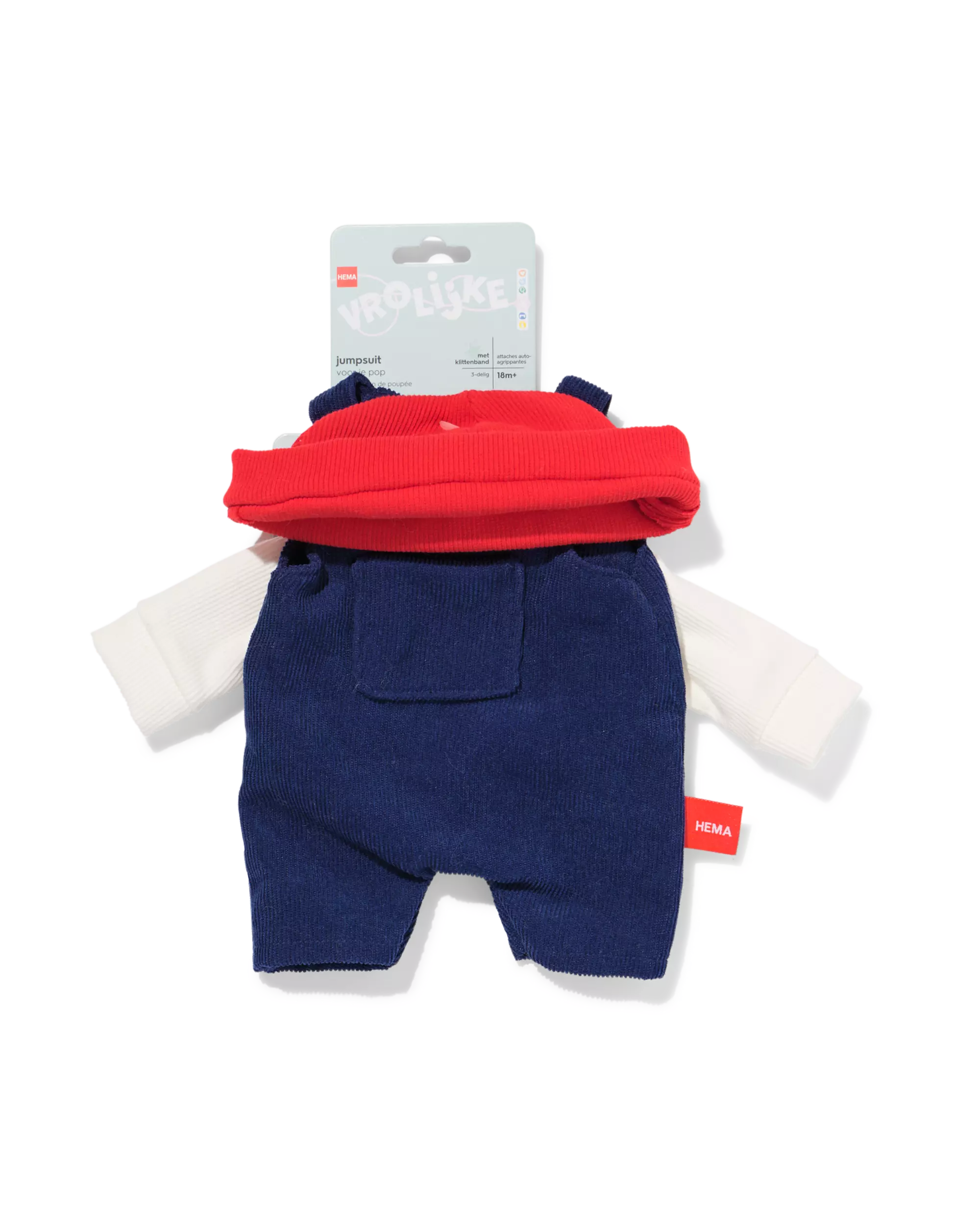 Verkleidungsset Denim für Puppe 