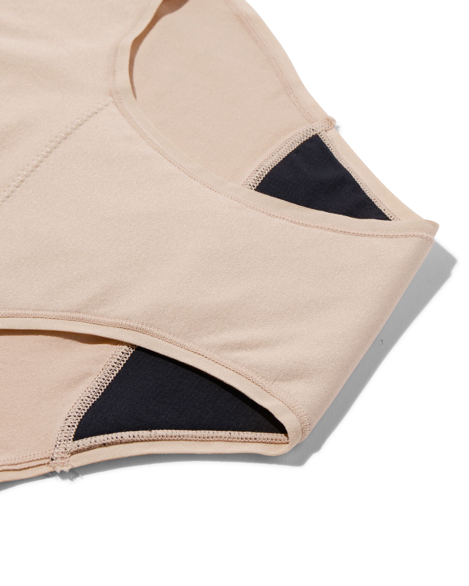 menstruatiehipster naadloos lichte absorptie beige - 19638730BEIGE - HEMA