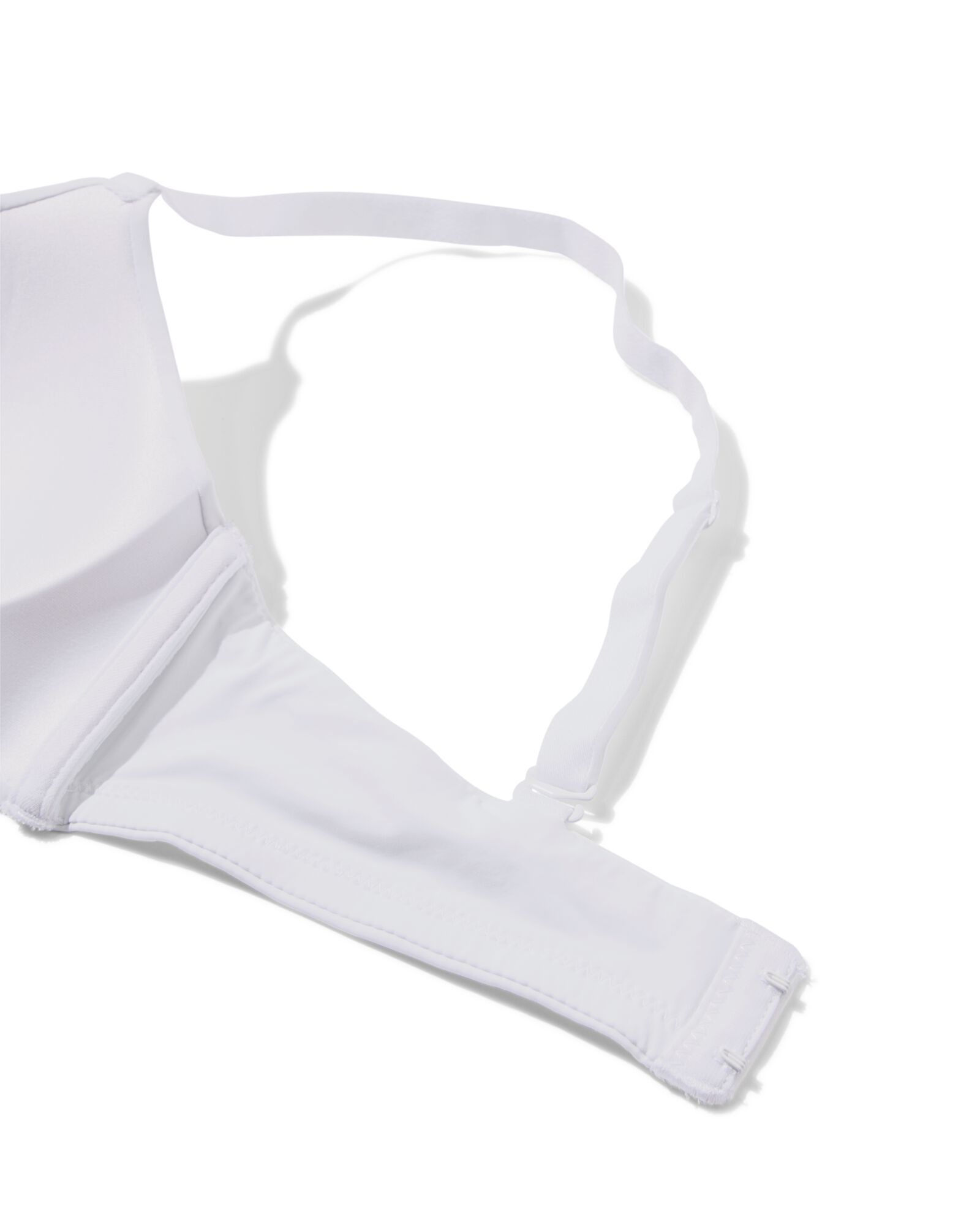 voorgevormde bh zonder beugel recycled/micro wit wit - 21870480WHITE - HEMA