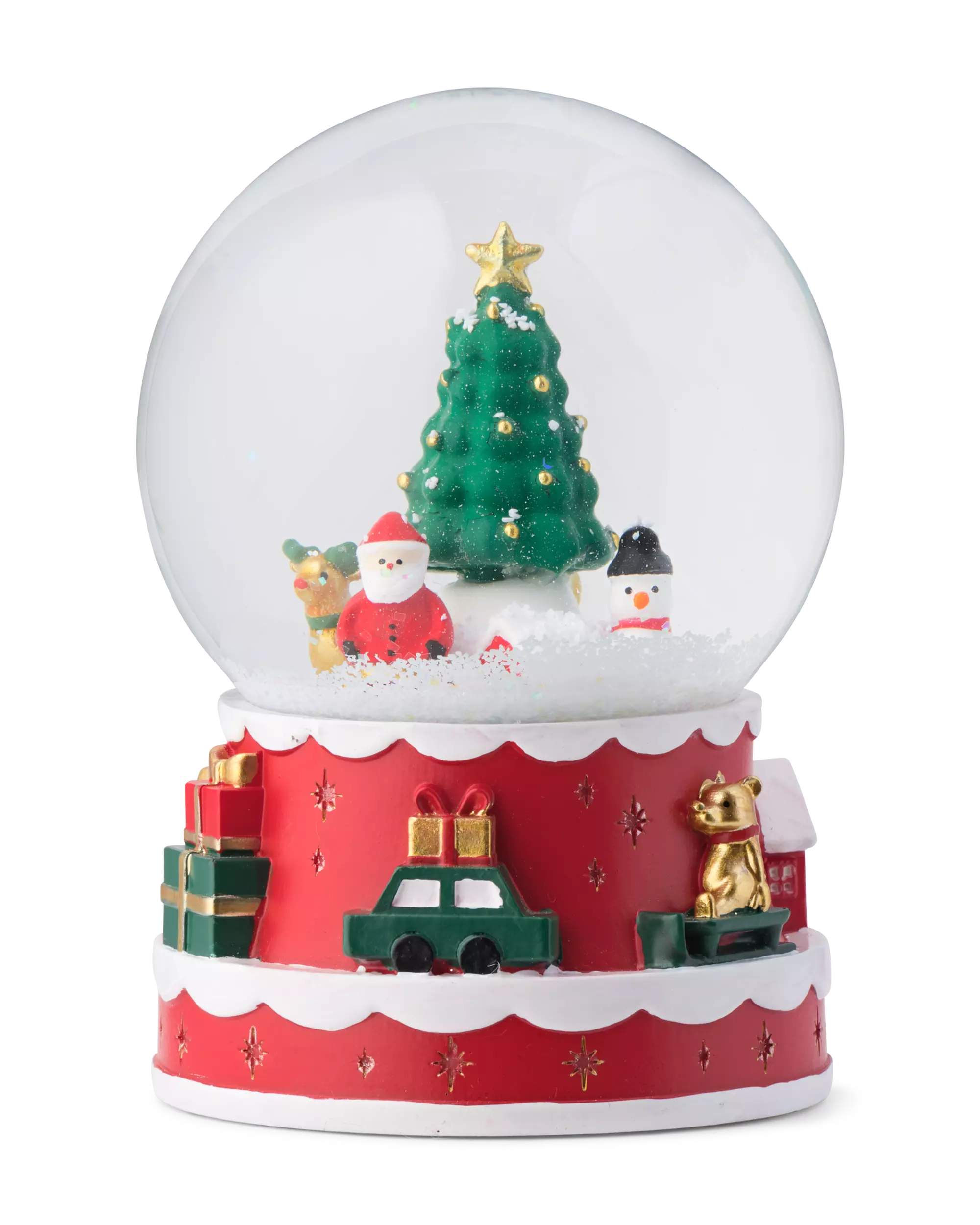 boule à neige ⌀10 x 14,5 cm Noël