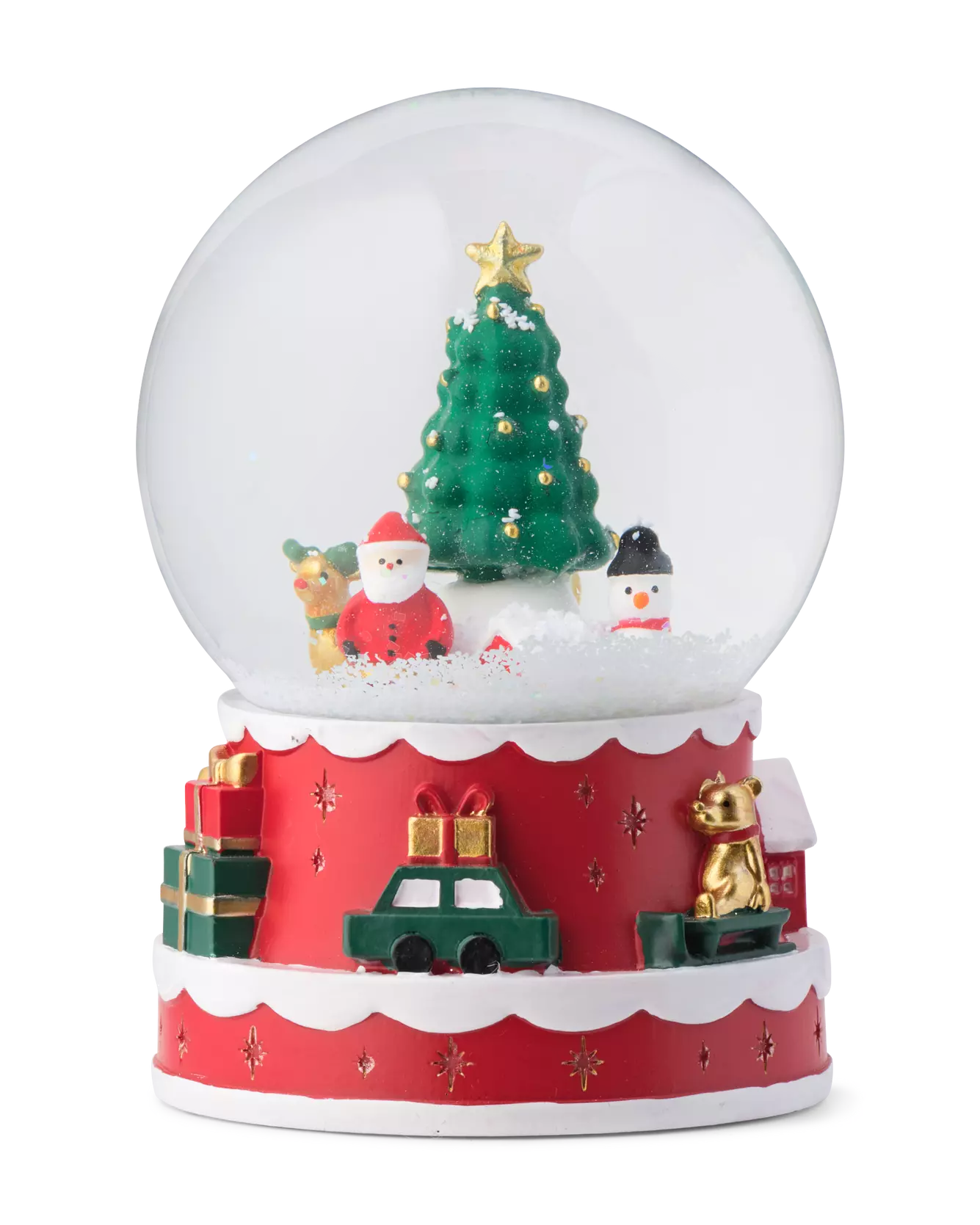 boule à neige ⌀10 x 14,5 cm Noël