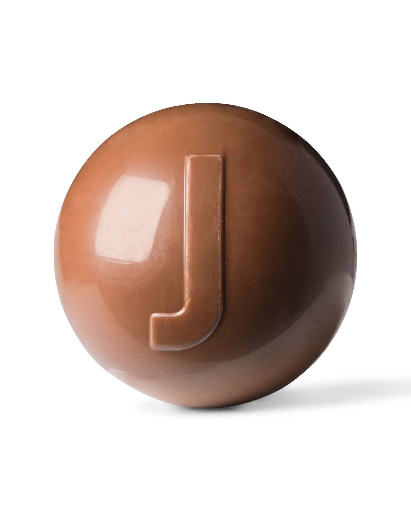 chocobomb melk met marshmallows letter J 45g J chocola - 24562609 - HEMA