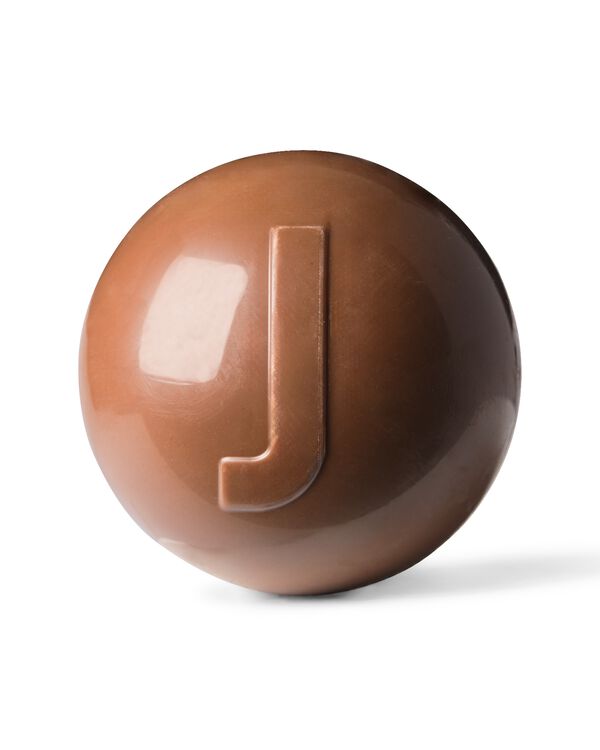 chocobomb melk met marshmallows letter J 45g J - 24562609J - HEMA