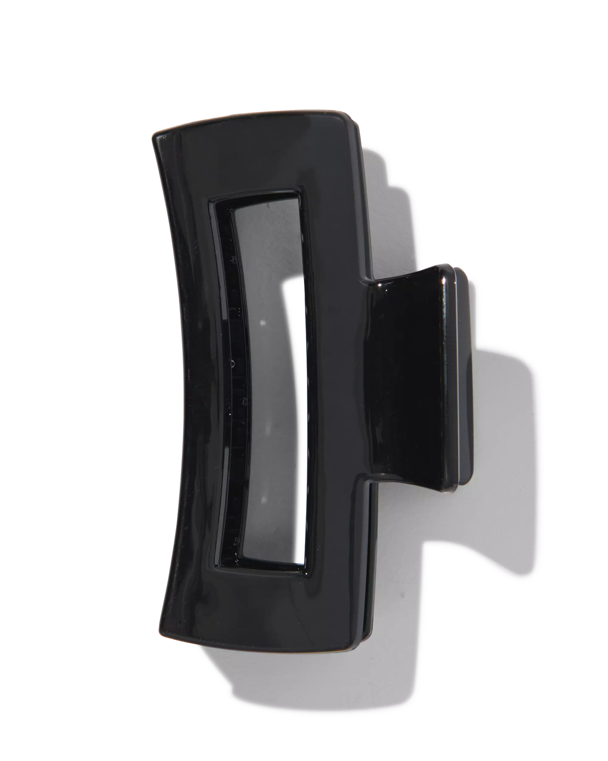 pince à cheveux carrée 8cm noir