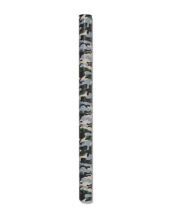 Bucheinschlagpapier, 300 x 50 cm, Tarnfleckenmuster - 14590258 - HEMA